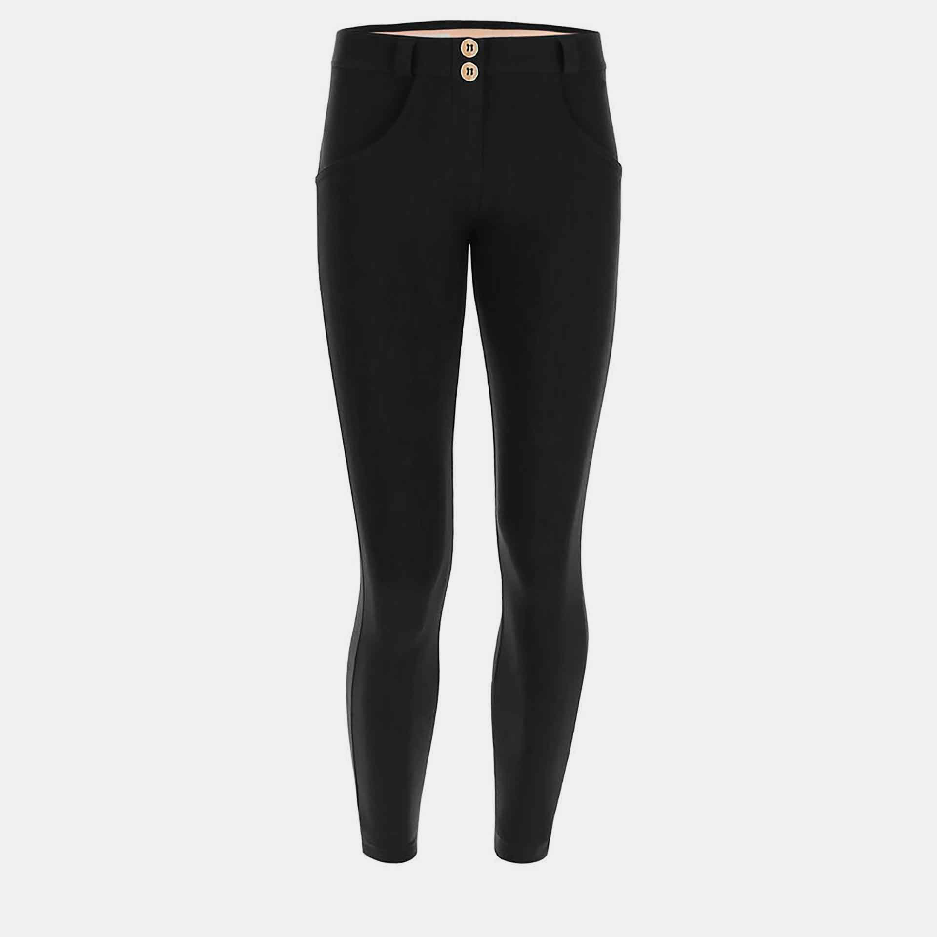 Freddy WR.UP Regular Waist Superskinny 7/8 Pants Black