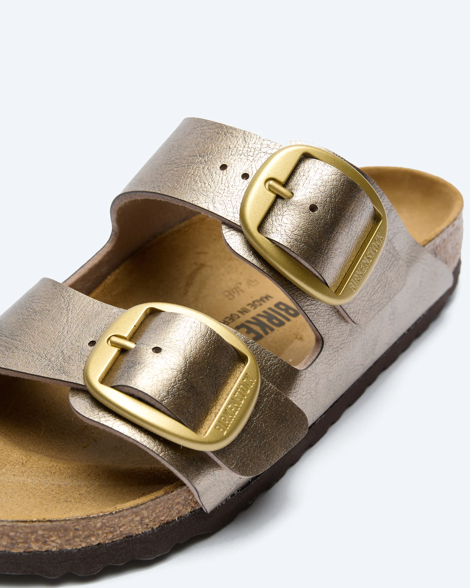 Birkenstock Arizona Big Buckle Birko-Flor Sandals Graceful Taupe