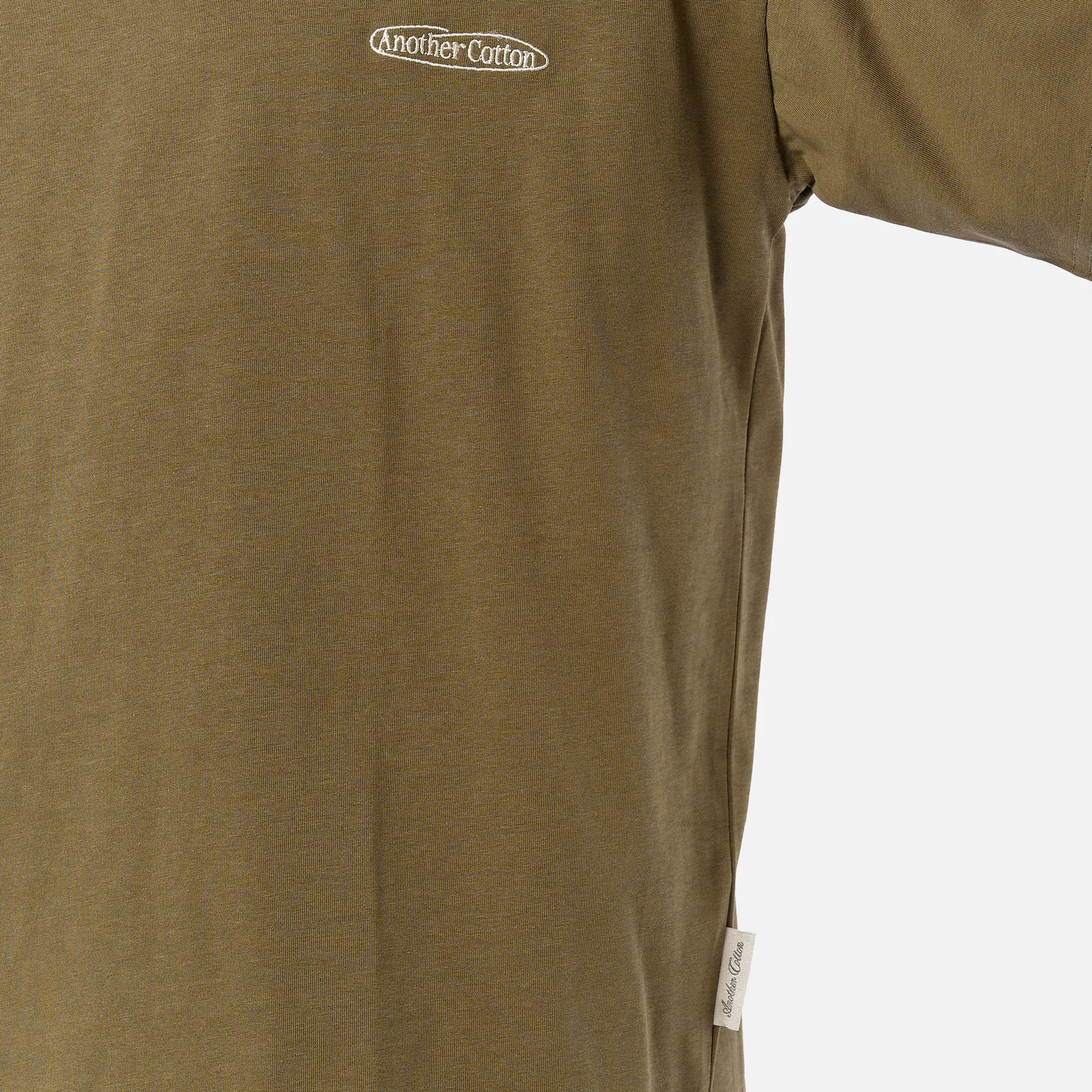 Another Cotton Running Late T-Shirt Khaki