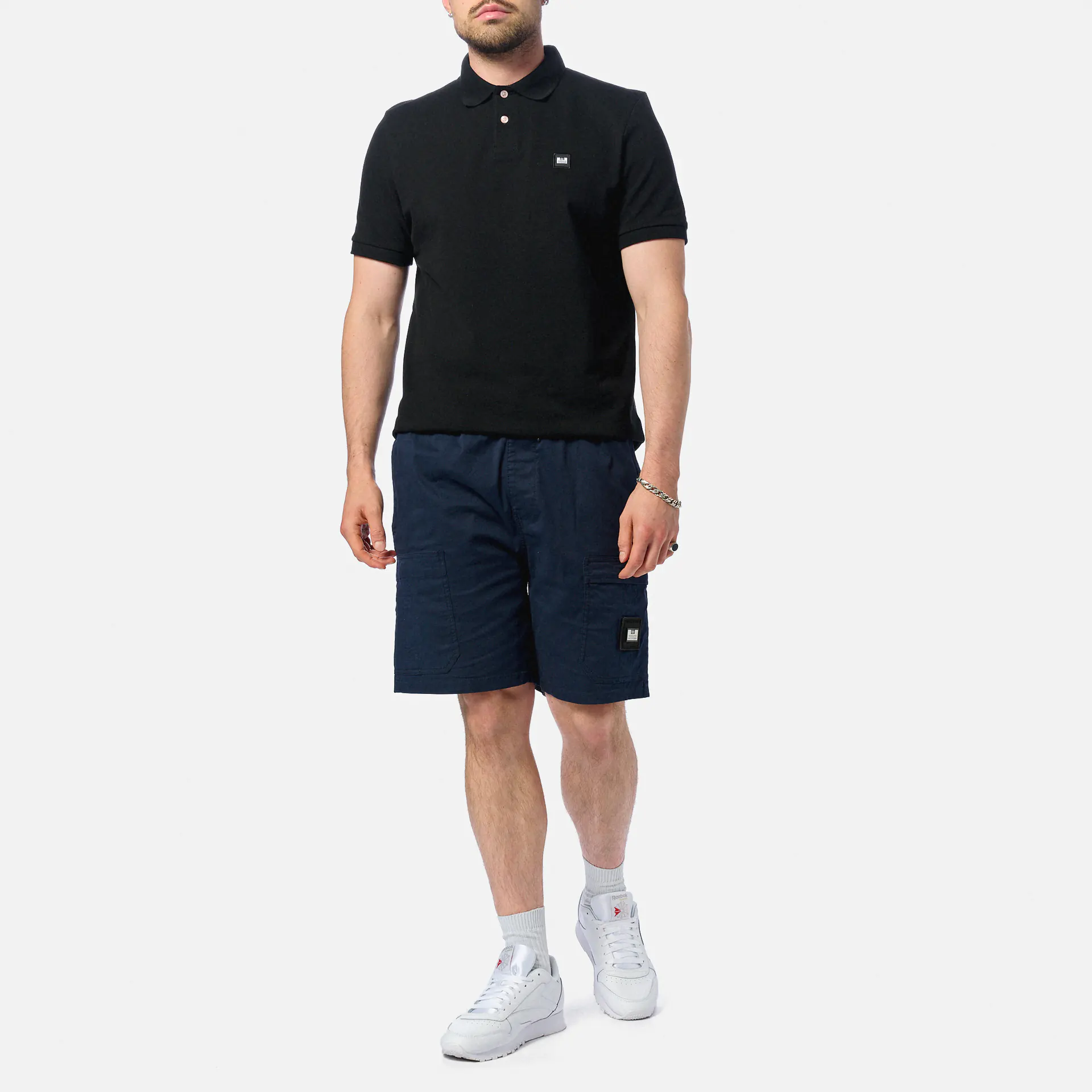 Weekend Offender Caneiros Polo Shirt Black