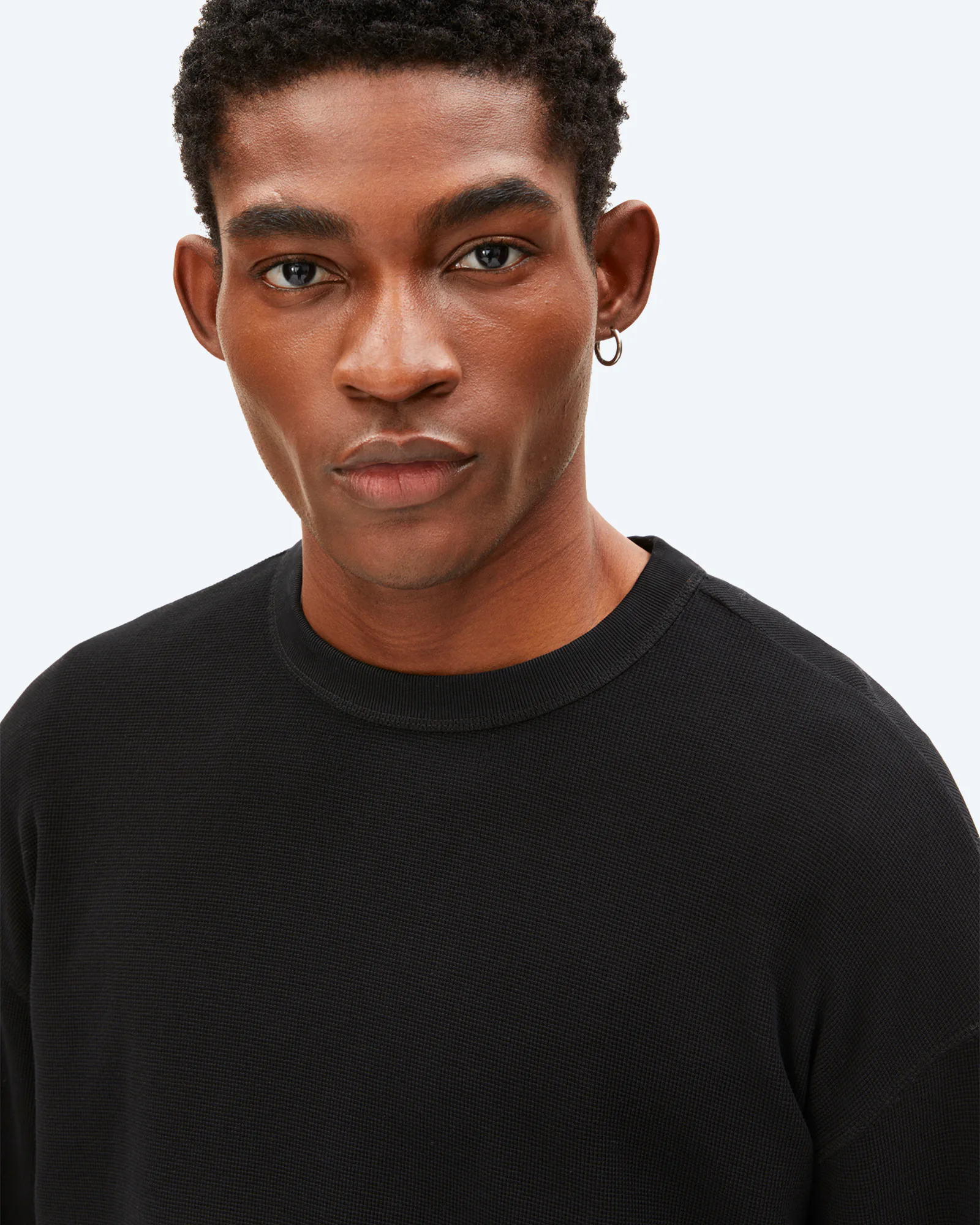 Maarkos Waffle T-Shirt Black