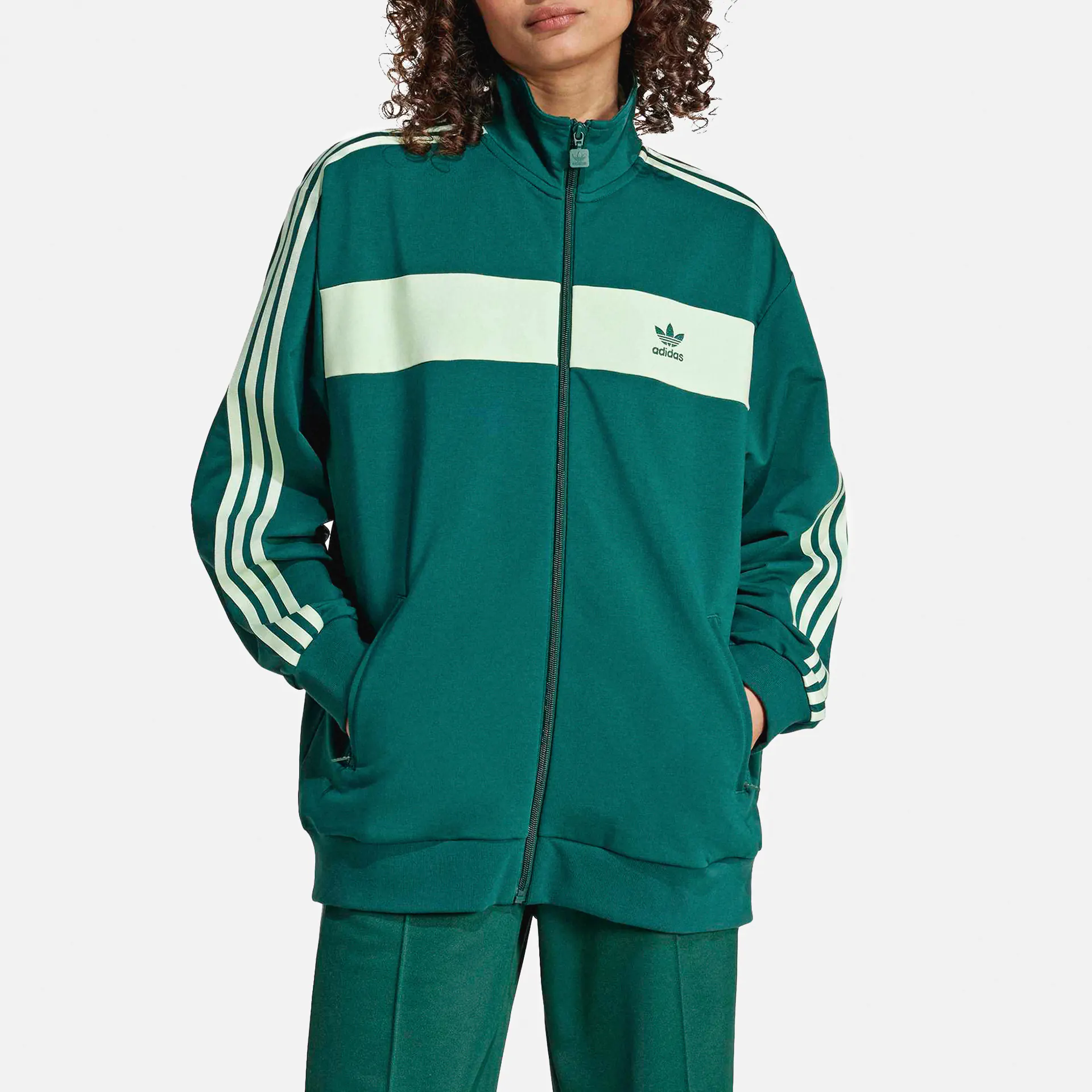 adidas Originals Blocked Trackjacket Core Green