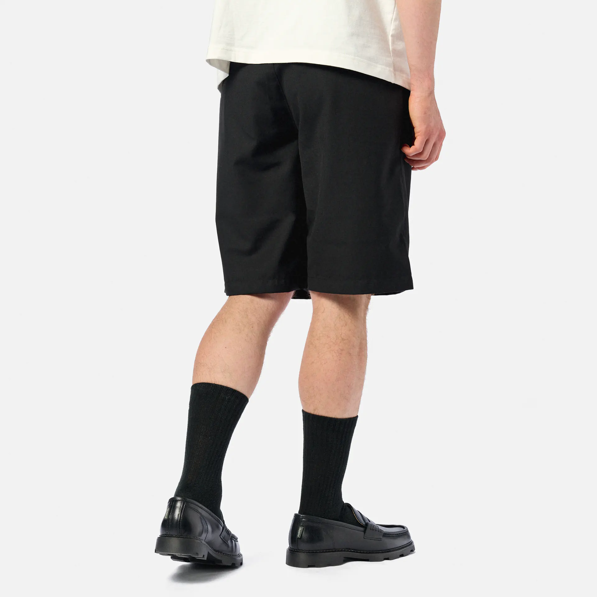 Prohibited Pleated Shorts Black