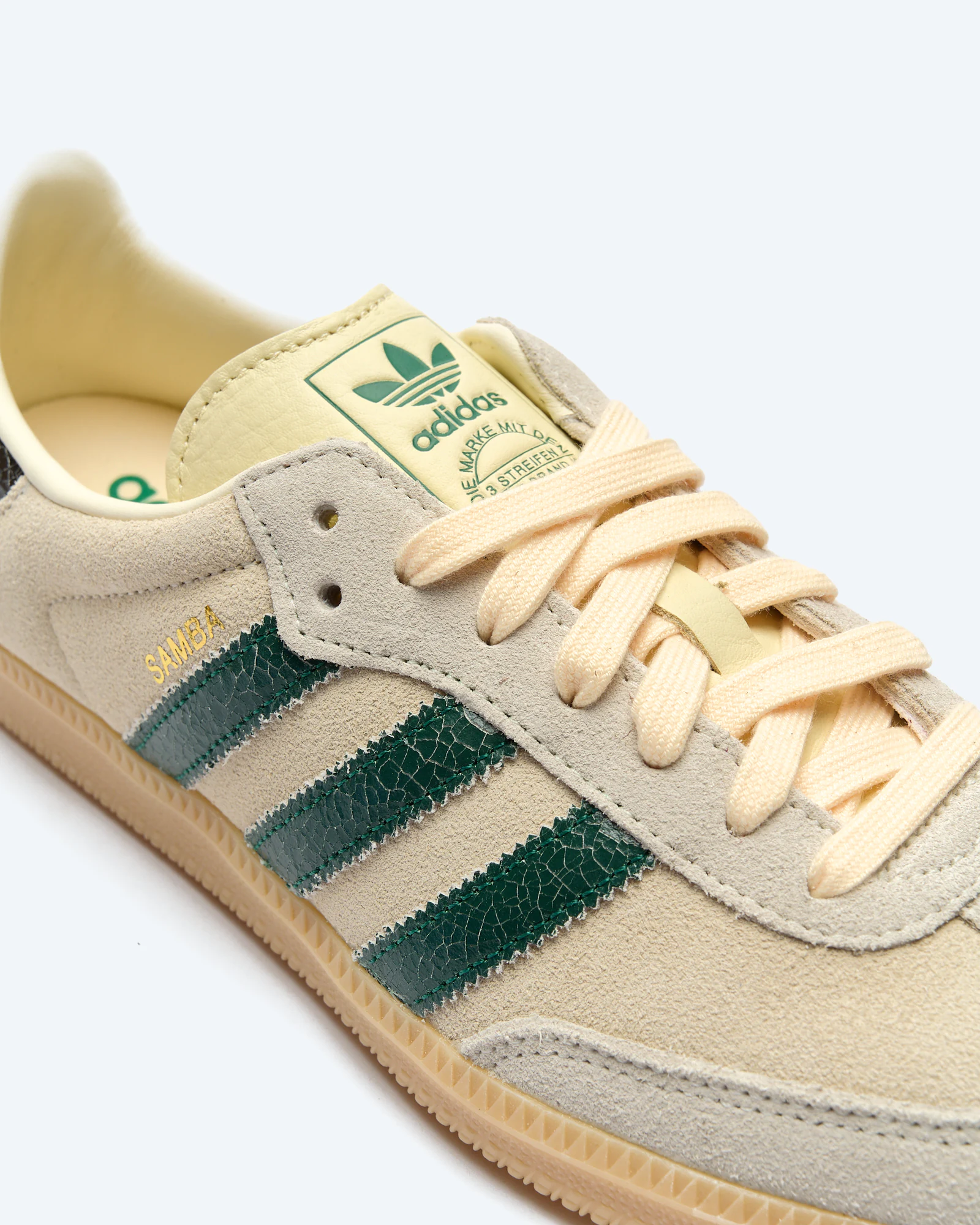 Originals Samba OG Sneaker Core White/Core Green/Magic Beige