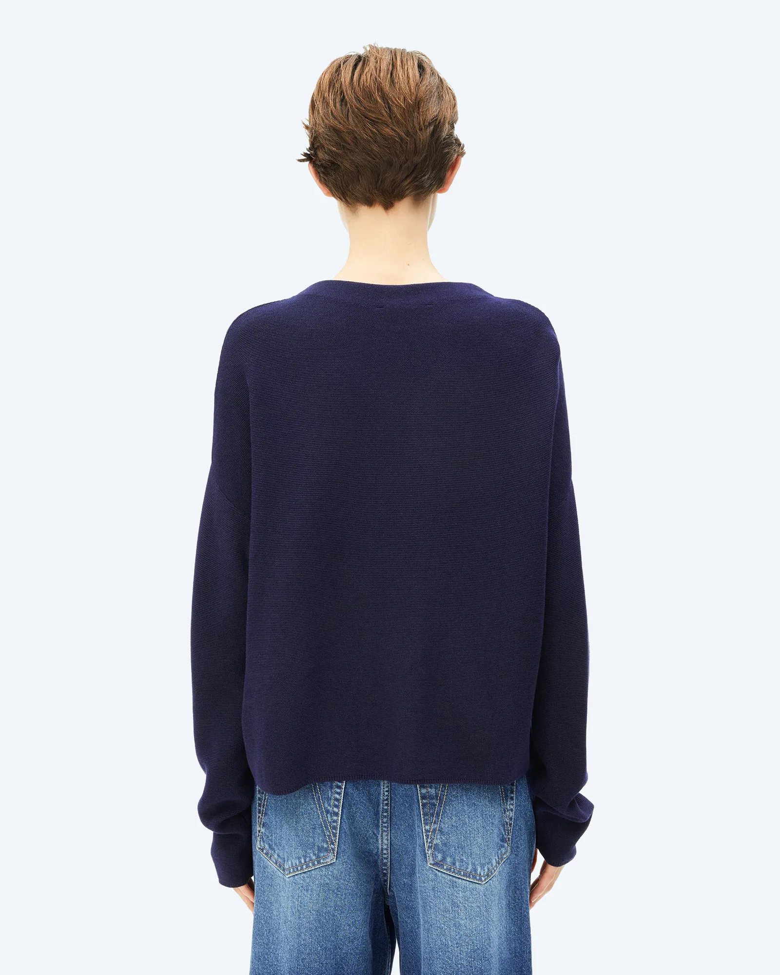 MERINAA LINKS LINKS Sweatshirt Tinted Navy