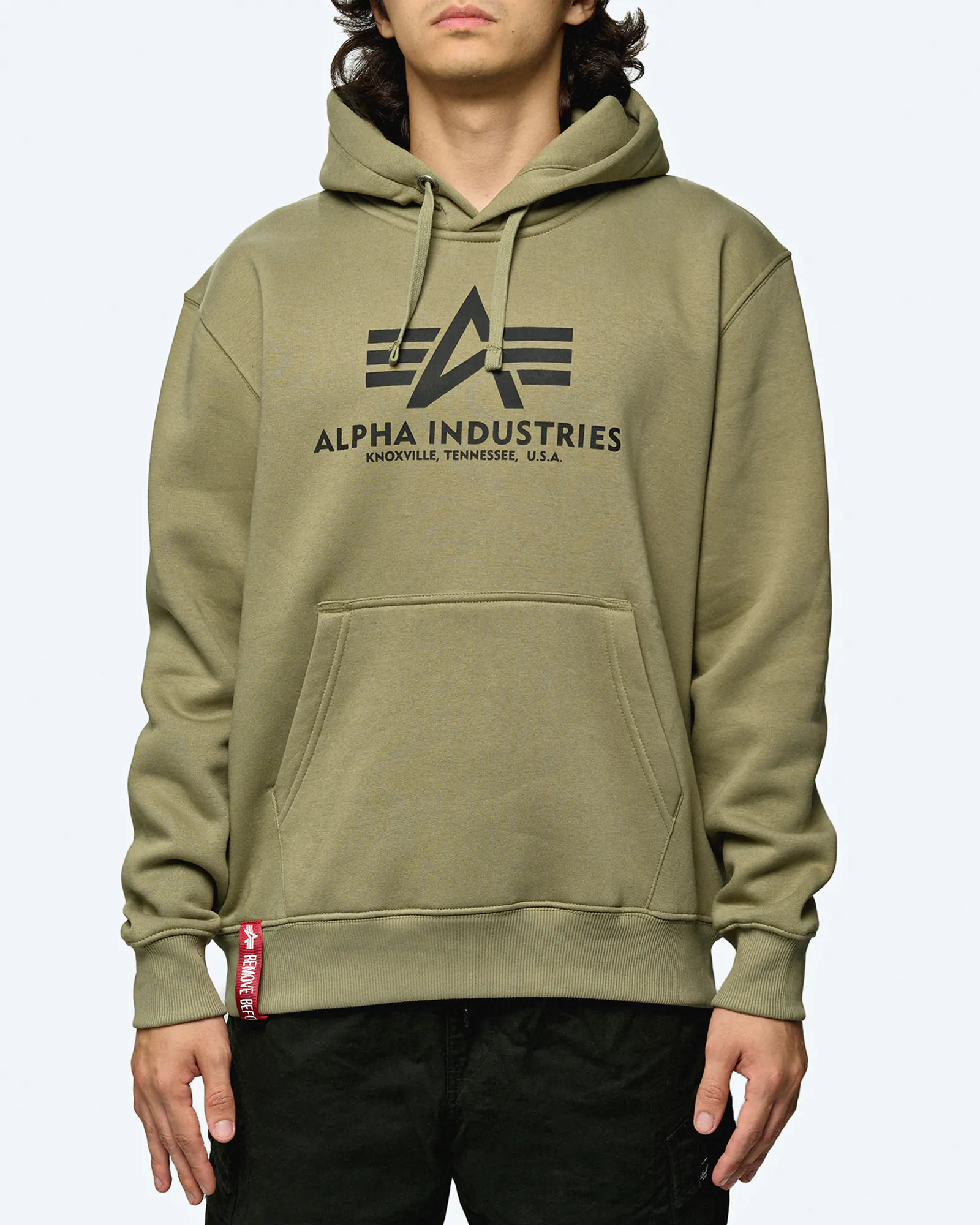 Alpha Industries Basic Hoody Olive Alpha Industries Basic Hoody Olive