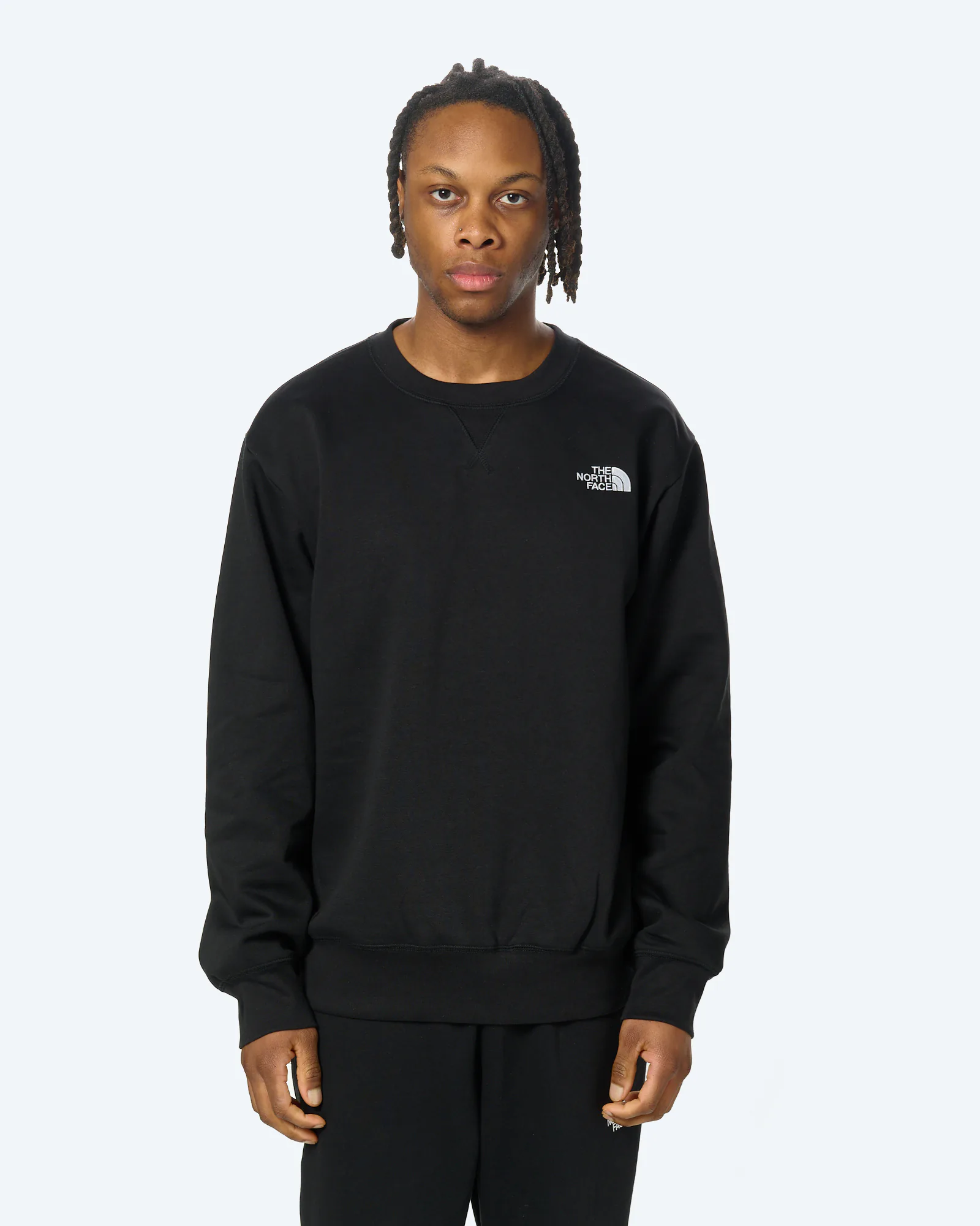 The North Face Essential Relaxed Crewneck Sweatshirt Black