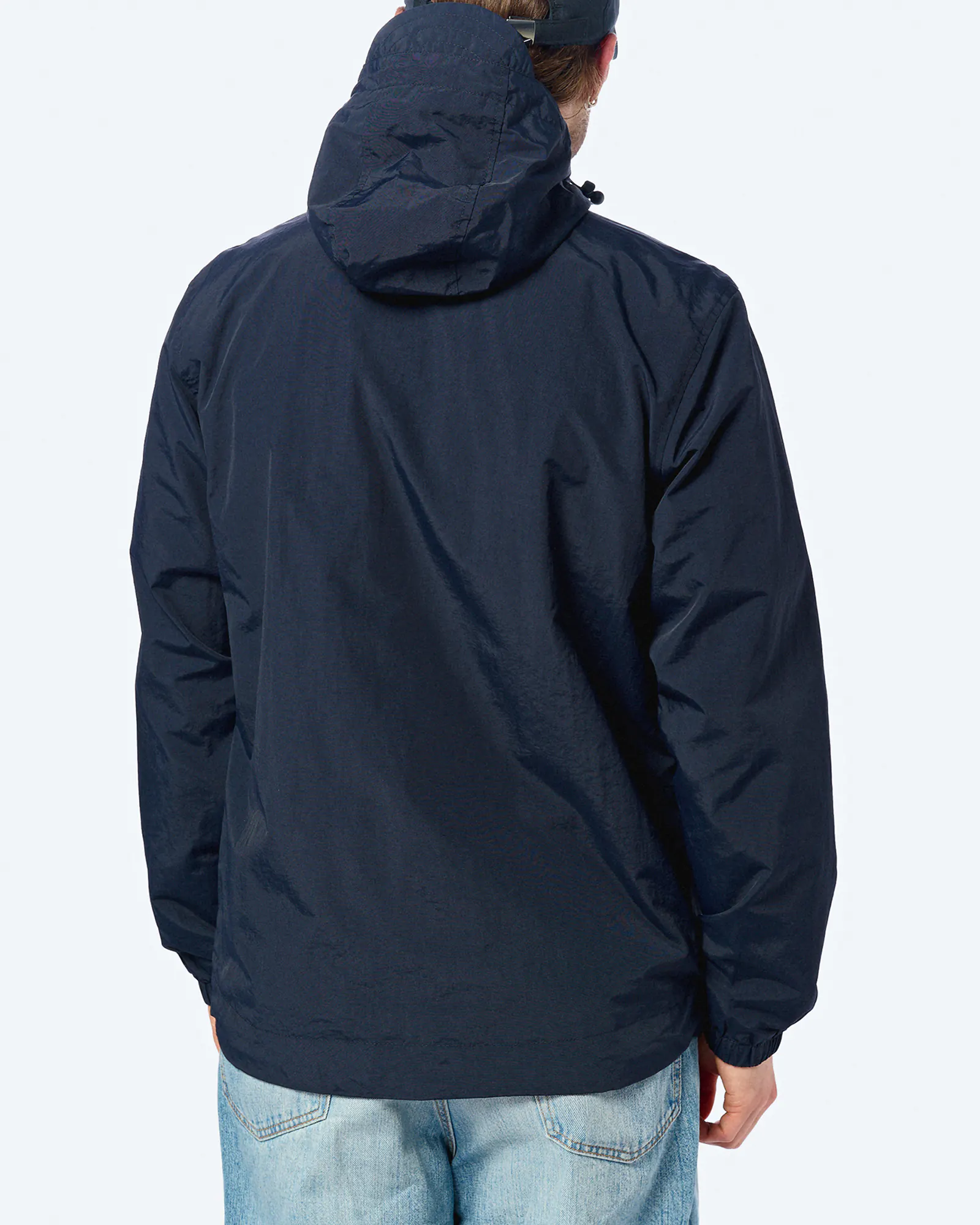 Lyle & Scott Zip Through Hooded Jacket Dark Navy