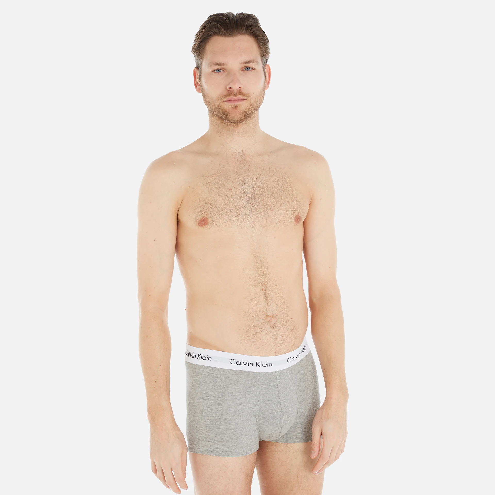 Calvin Klein 3Pack Low Rise Trunk Black/White/Grey Heather