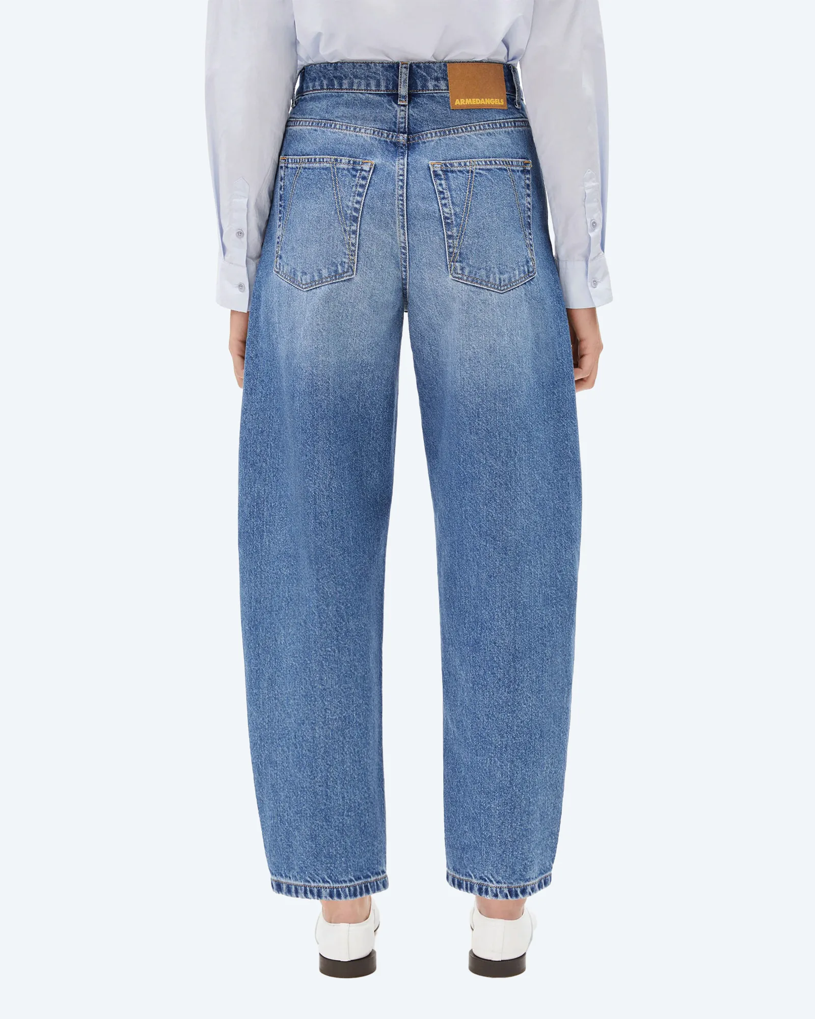 ARMEDANGELS BAARLY BARREL JEAN Denim Crunchy