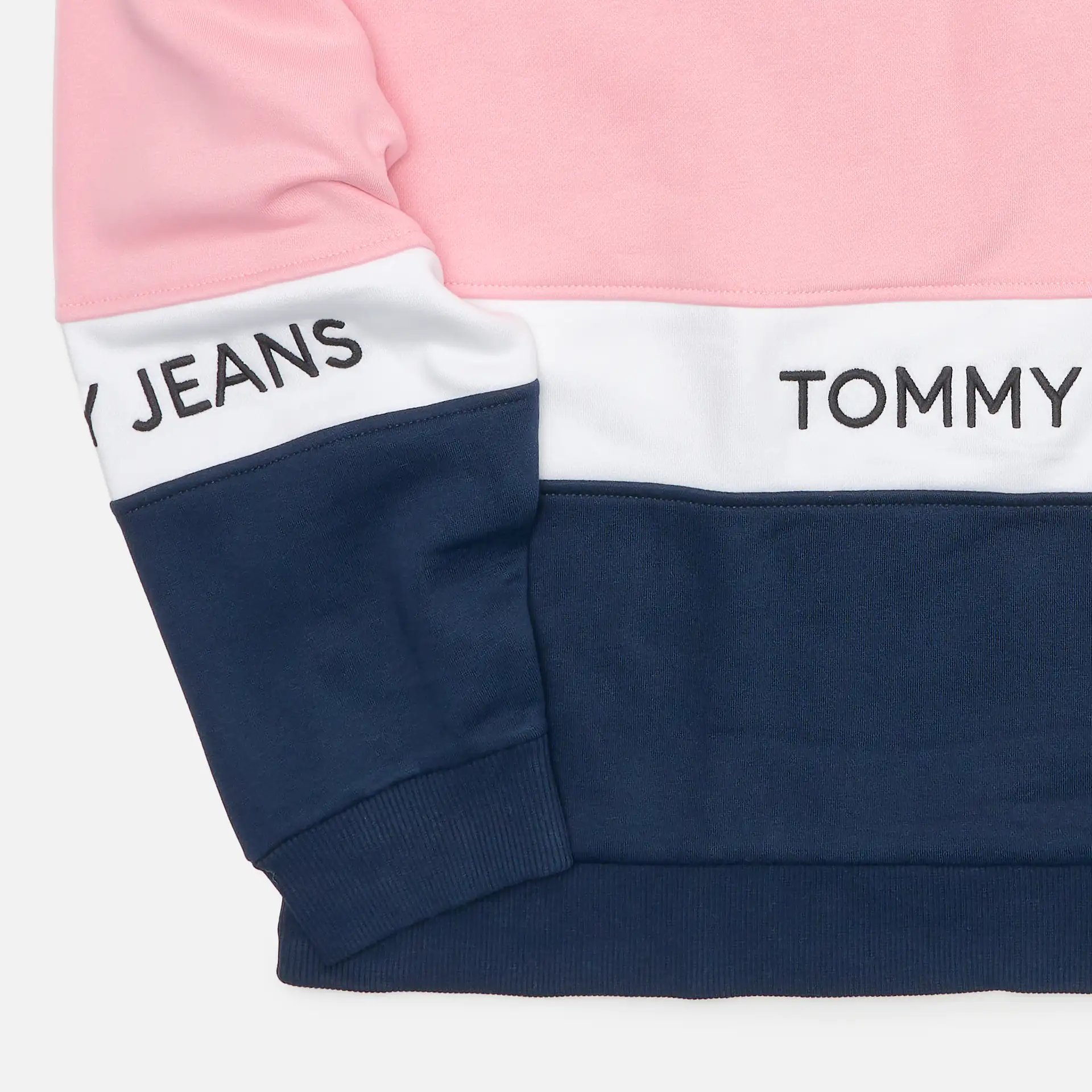 Tommy Jeans Sweatshirt CBLK Crew White/Multi