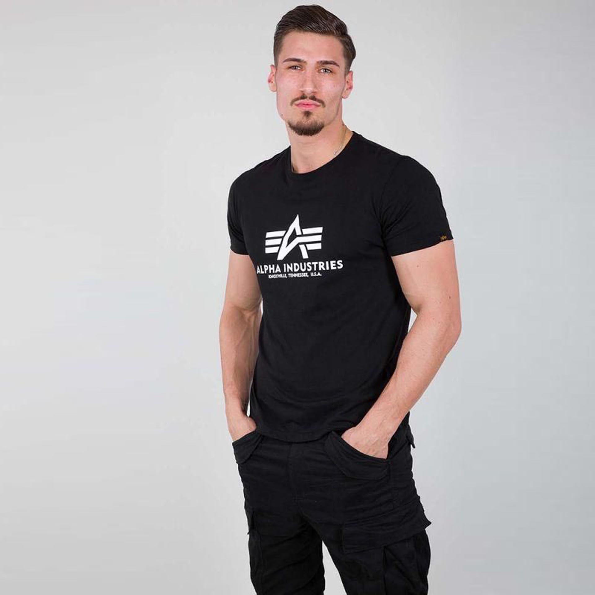 Alpha Industries Basic T-Shirt Black