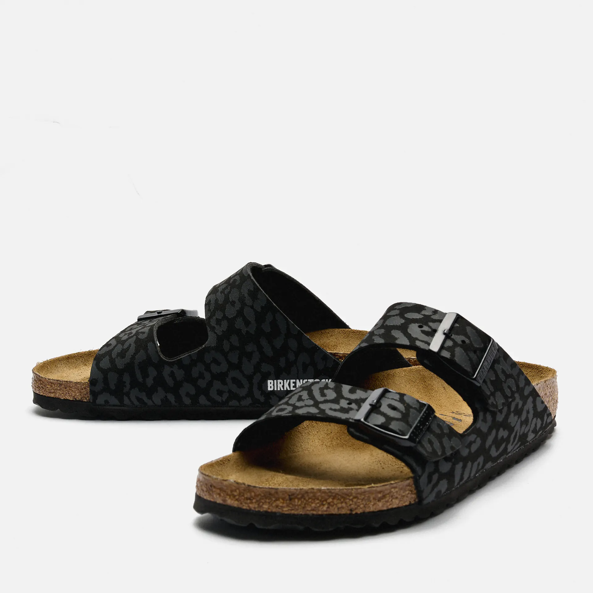 Birkenstock Arizona BS Synthetik (Narrow Fit) Sandals Leo Black