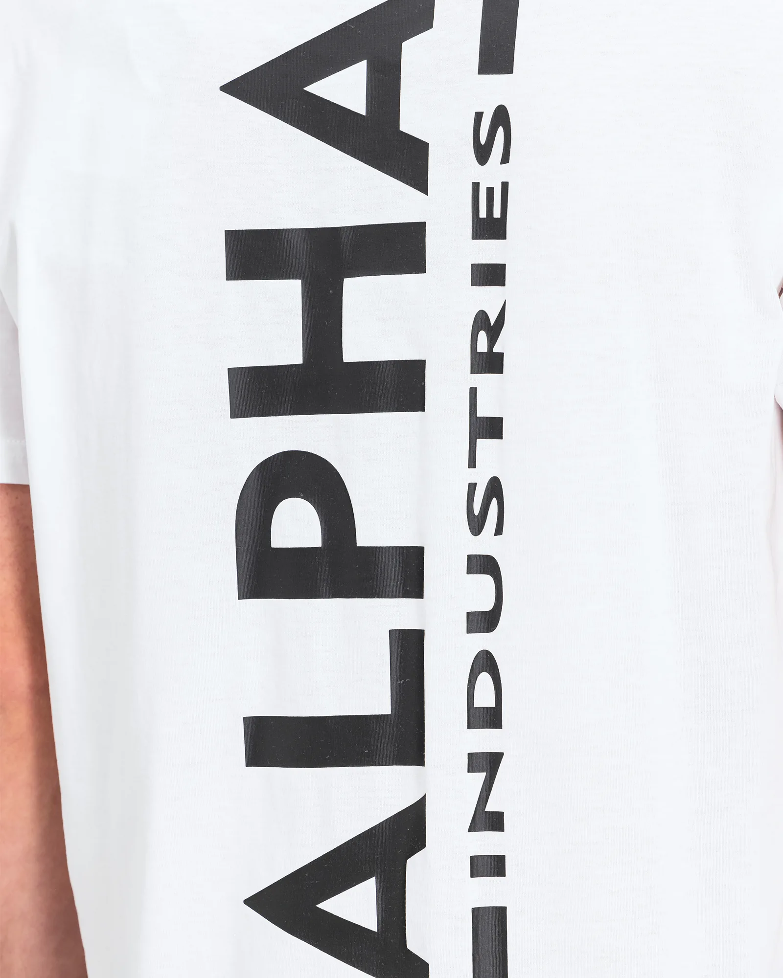 Backprint T-Shirt White/Black