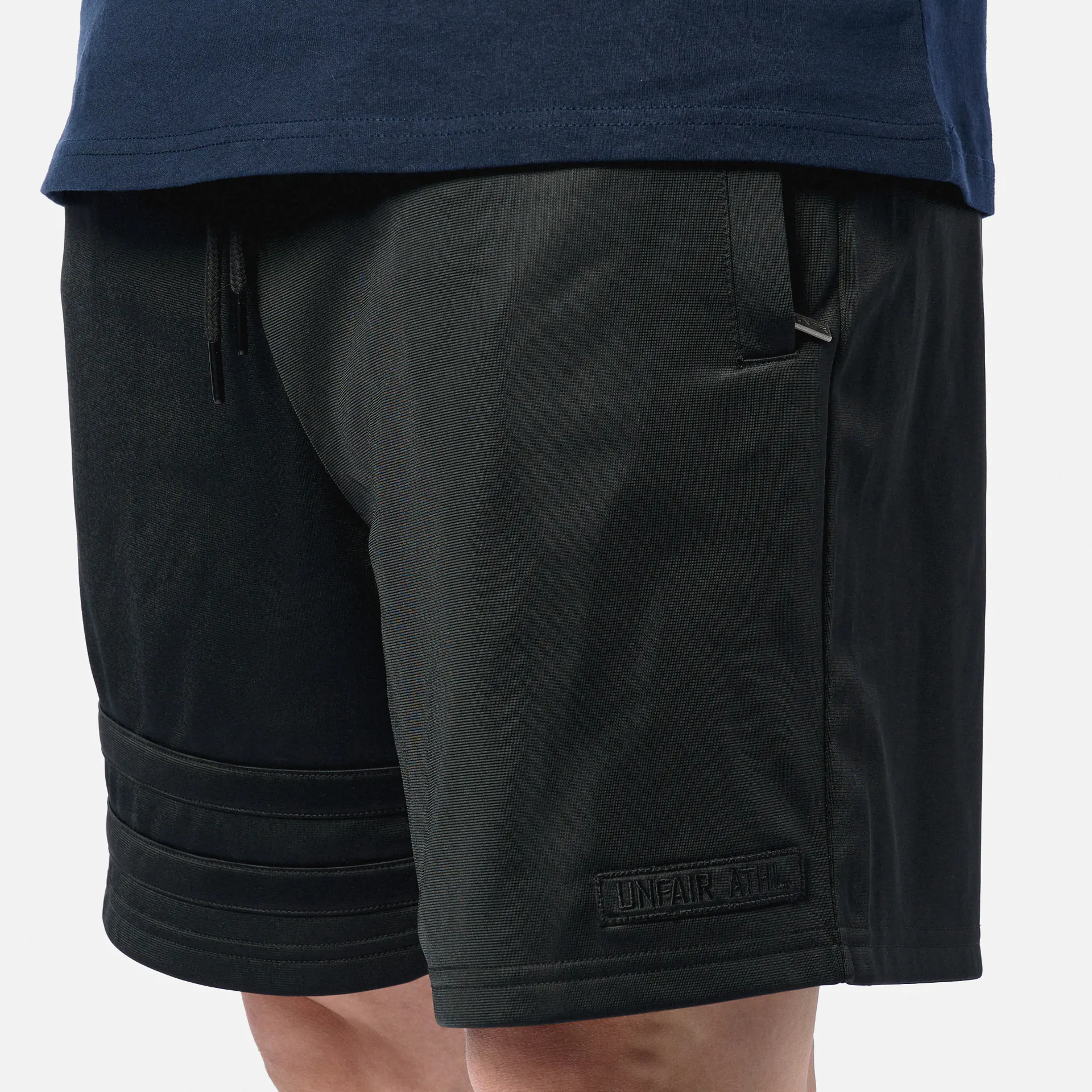 Unfair Athletics DMWU Athletic Shorts All Black