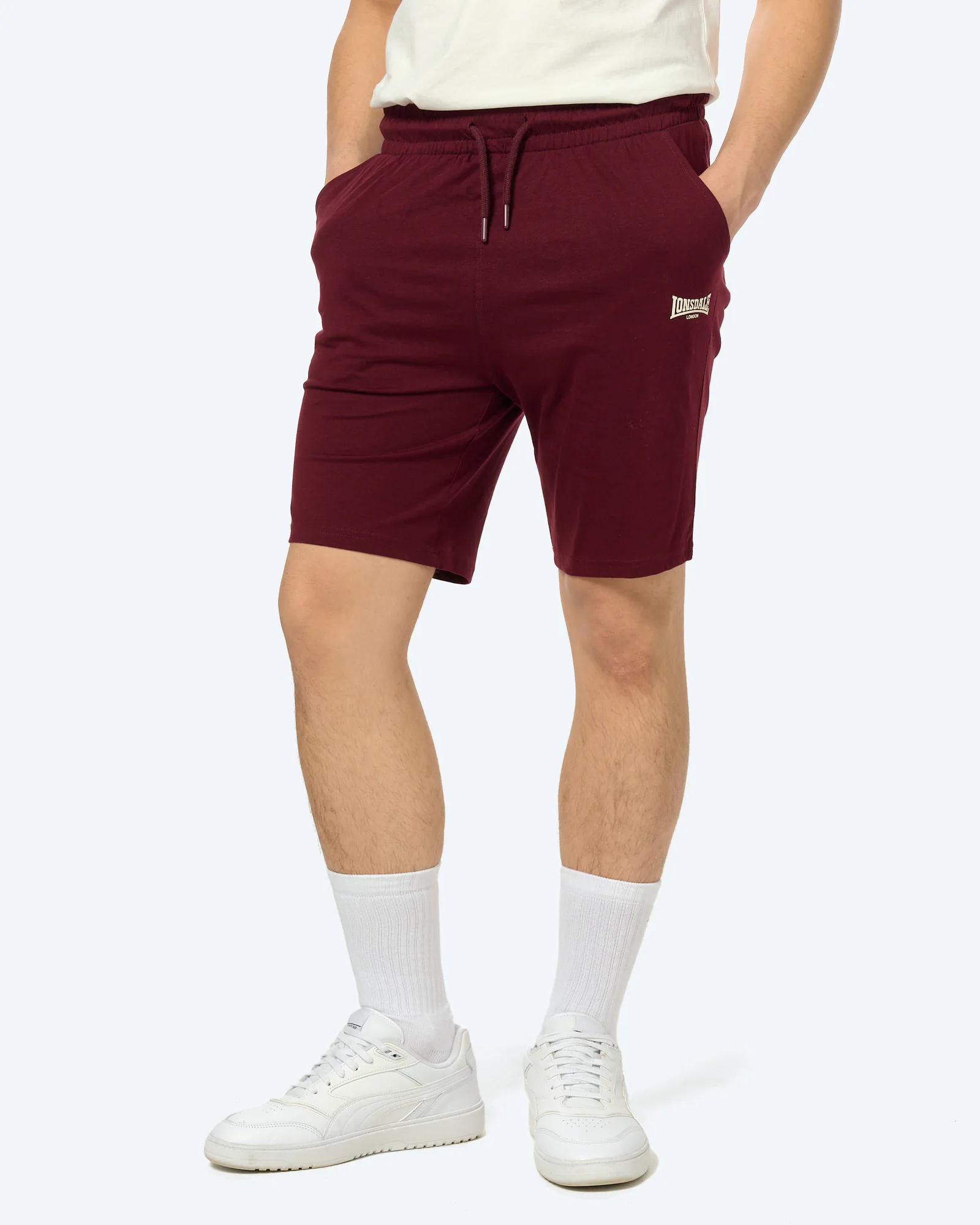 Lonsdale Moy Set Ecru/Oxblood