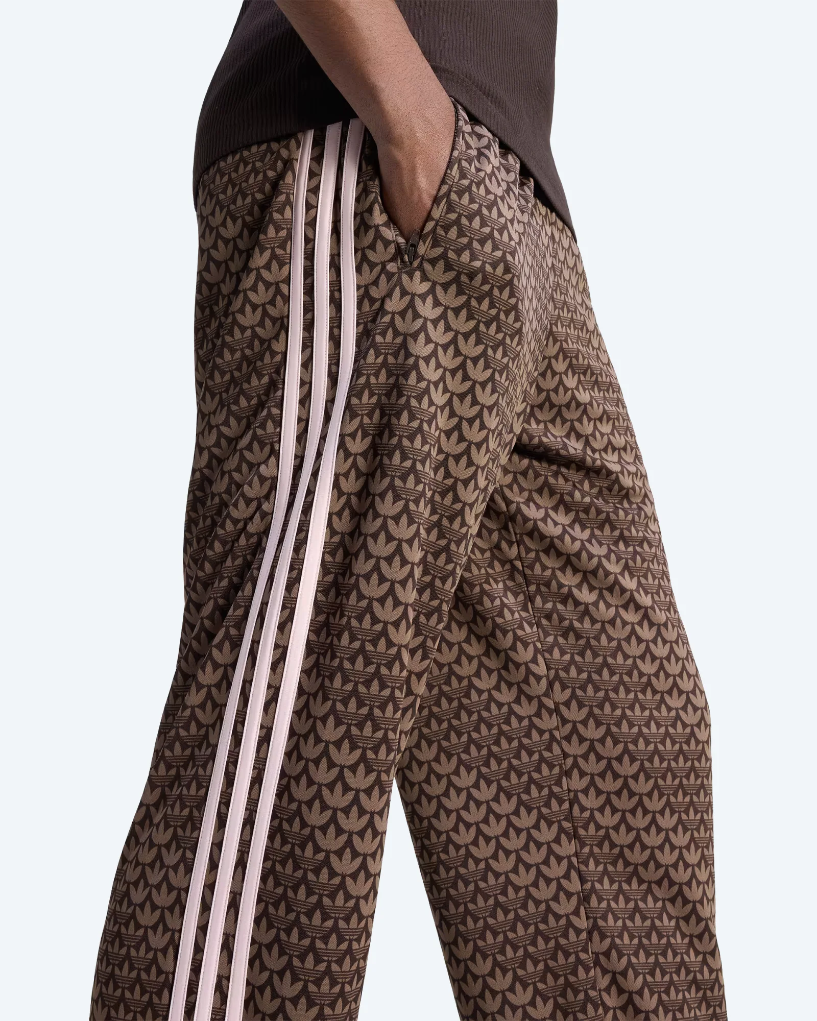adidas Originals Firebird Monogram Track Pants Aurora Coffee/Earth Strata