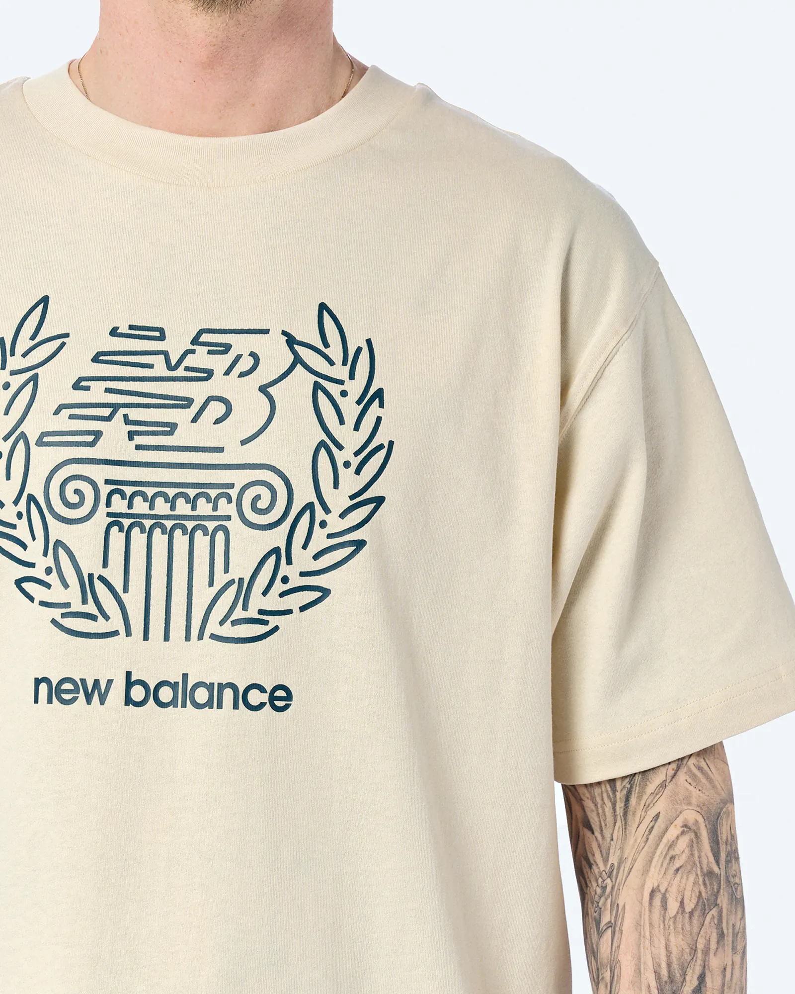 New Balance X Debut Sculpture T-Shirt Linen New Balance X Debut Sculpture T-Shirt Linen