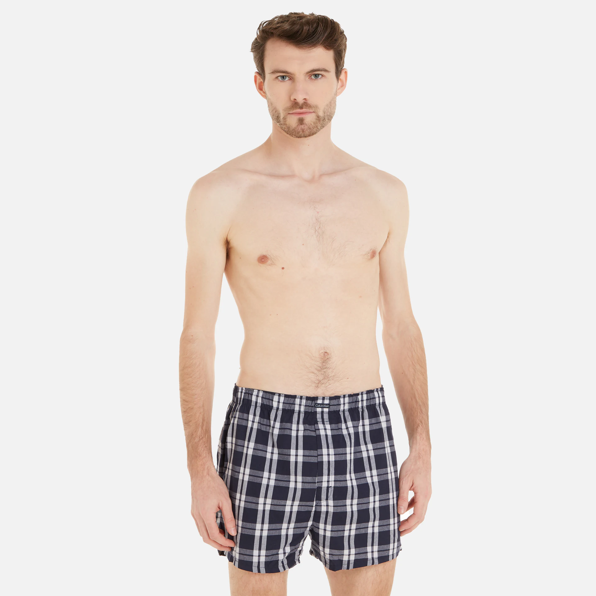 Calvin Klein 3Pack Boxer Woven Tide/Morgan Plaid/Montague Stripe