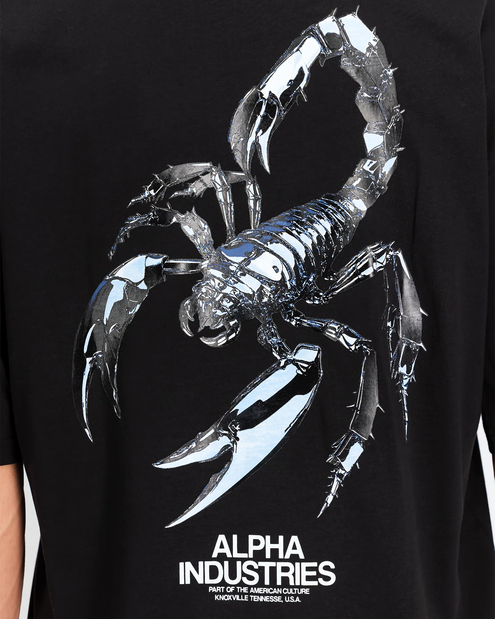 Scorpion Cyborg T-Shirt Black