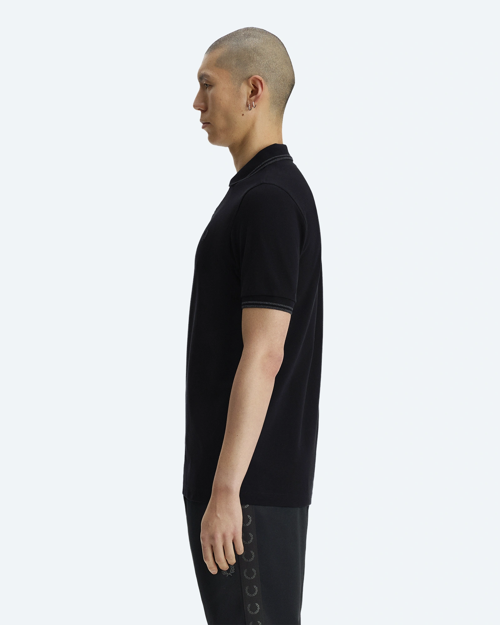 Twin Tipped Polo Shirt Black/Reflective Black/Reflective Black