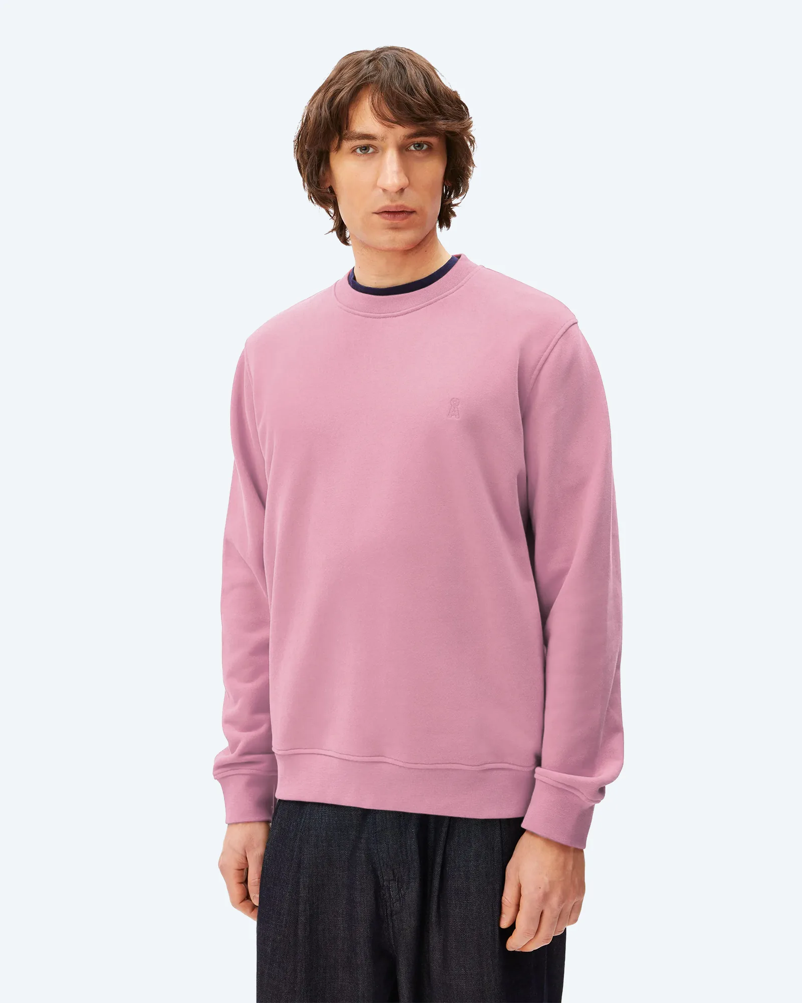 ARMEDANGELS BAARO FLEECE Sweatshirt Washed Berry