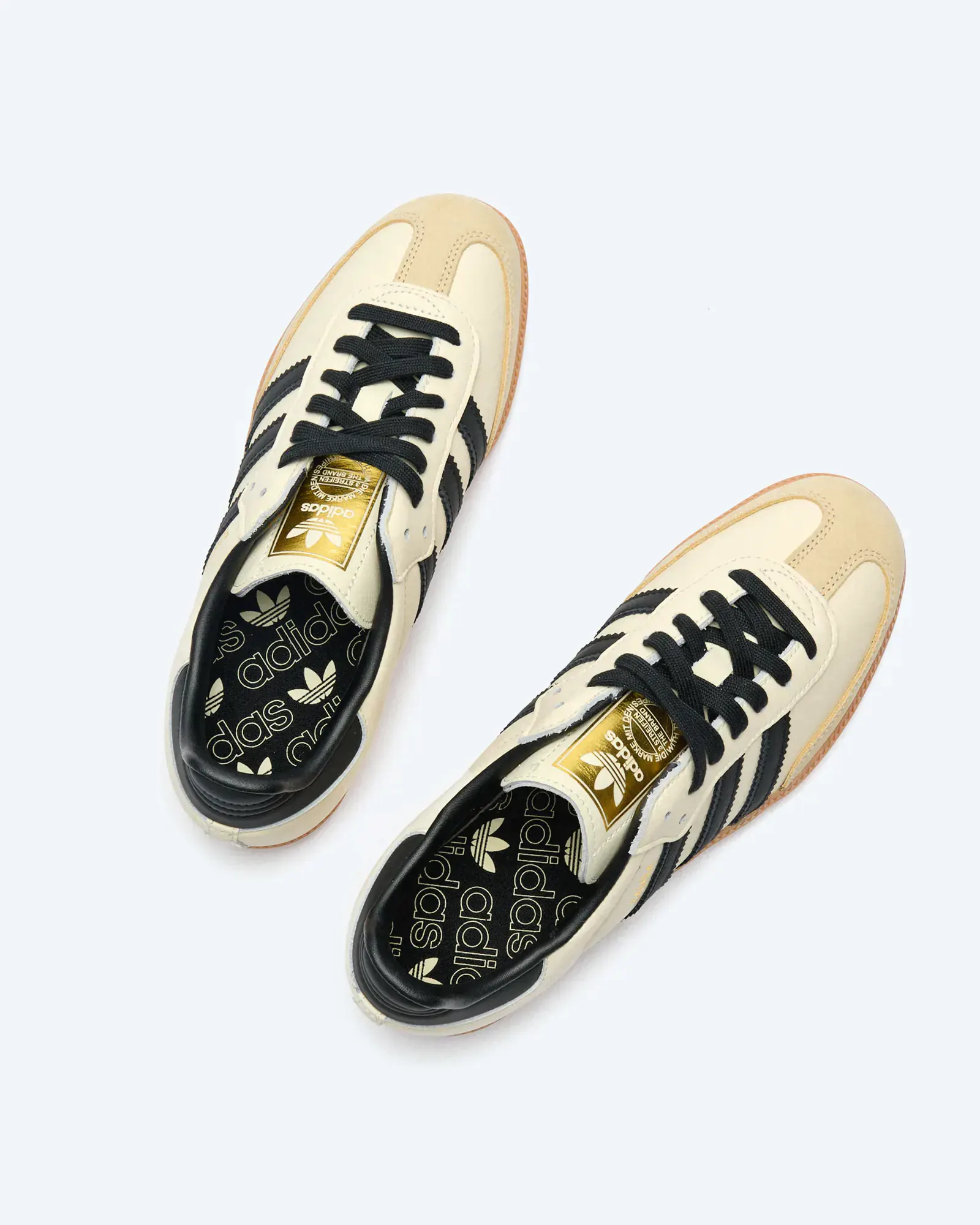 adidas Originals Samba Sneaker OG W Cream White Core Black Sand Strata