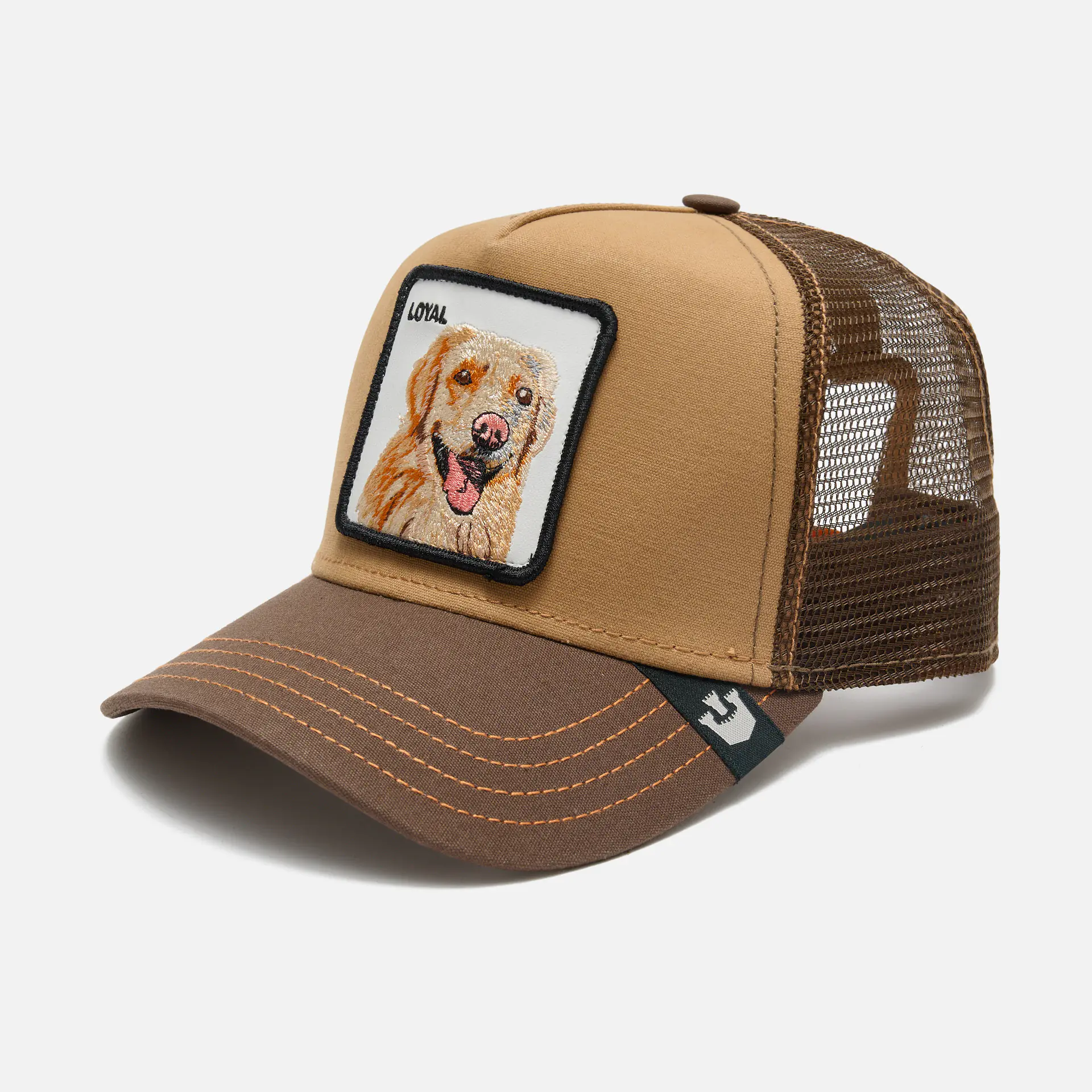 Goorin Bros The Loyal Dog Trucker Cap Brown
