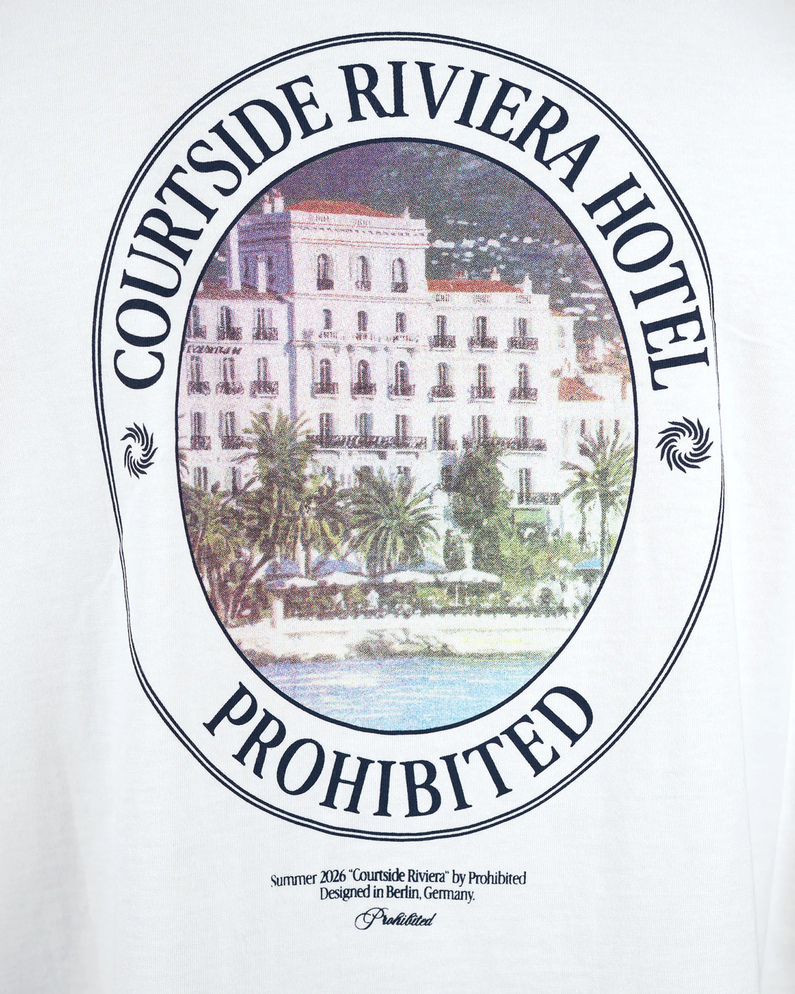 Riviera Hotel T-Shirt Off-White