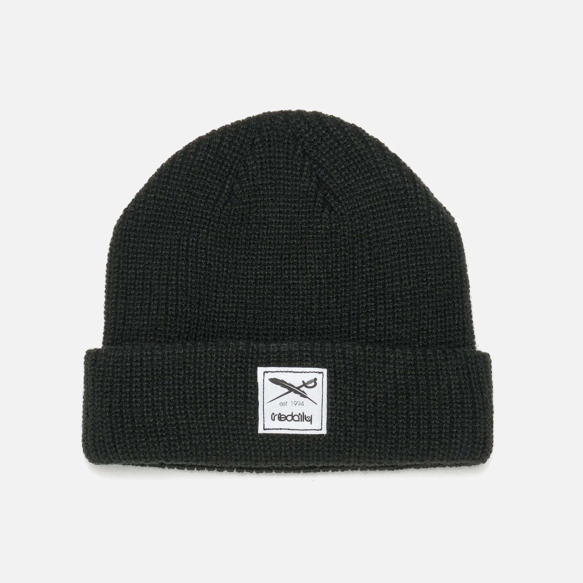 Iriedaily Kreuzkoelln Beanie Black