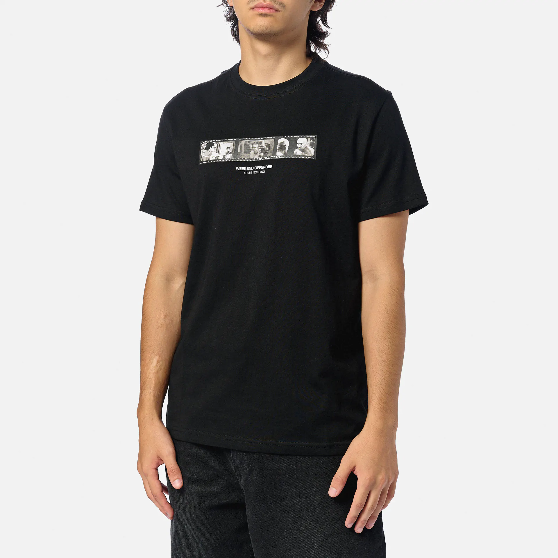Weekend Offender Reflection T-Shirt Black