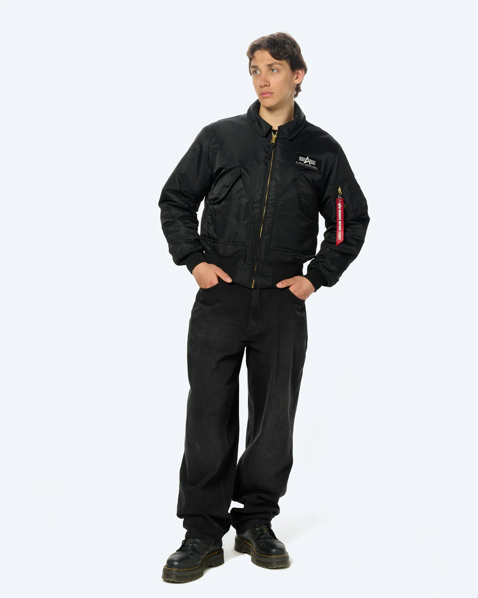 Alpha Industries CWU-45 Heritage Jacket Black