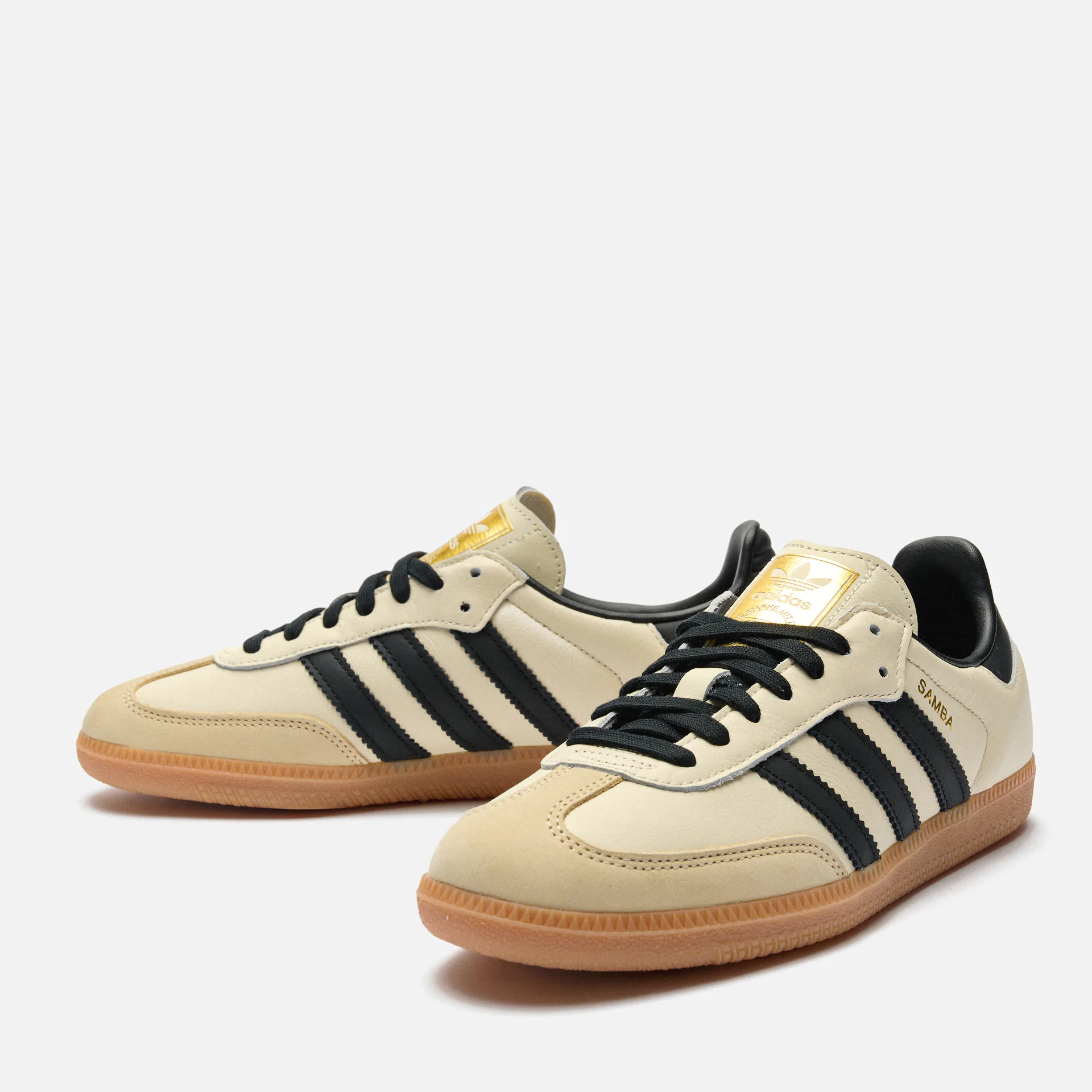 adidas Originals Samba Sneaker OG W Cream White/Core Black/Sand Strata