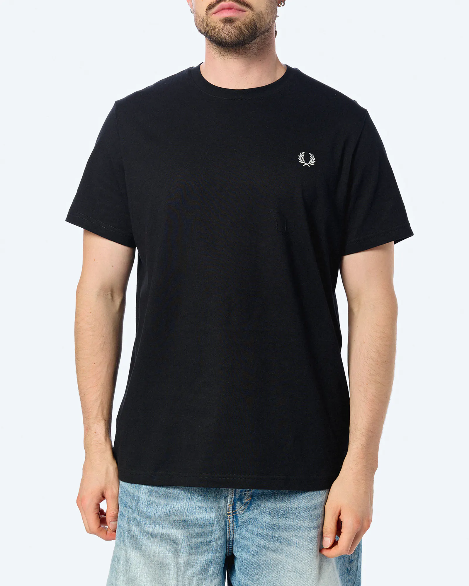 Fred Perry Bold Branding T-Shirt Black