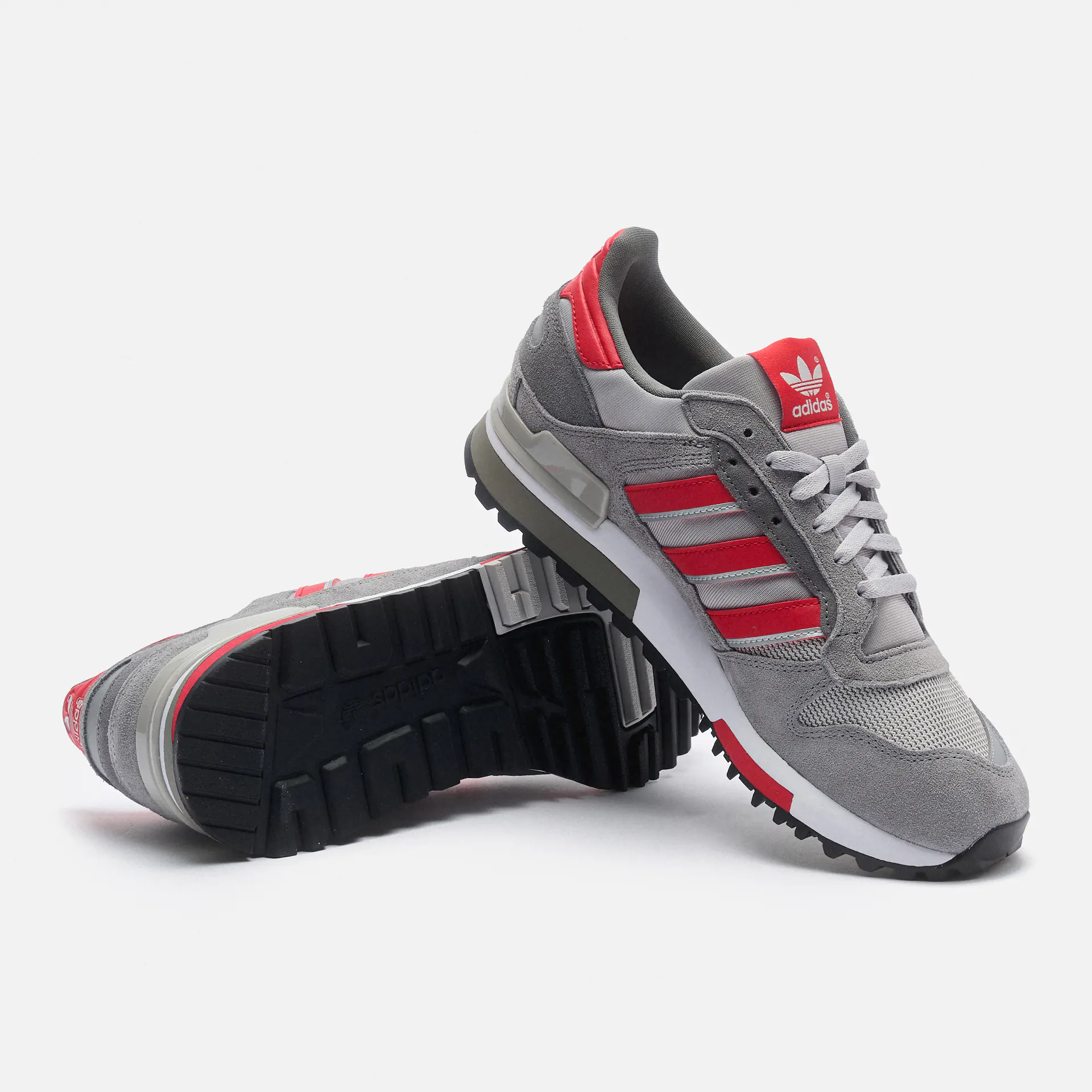 adidas Originals ZX 600 Sneakers Grey Three/Better Scarlet/Grey Two