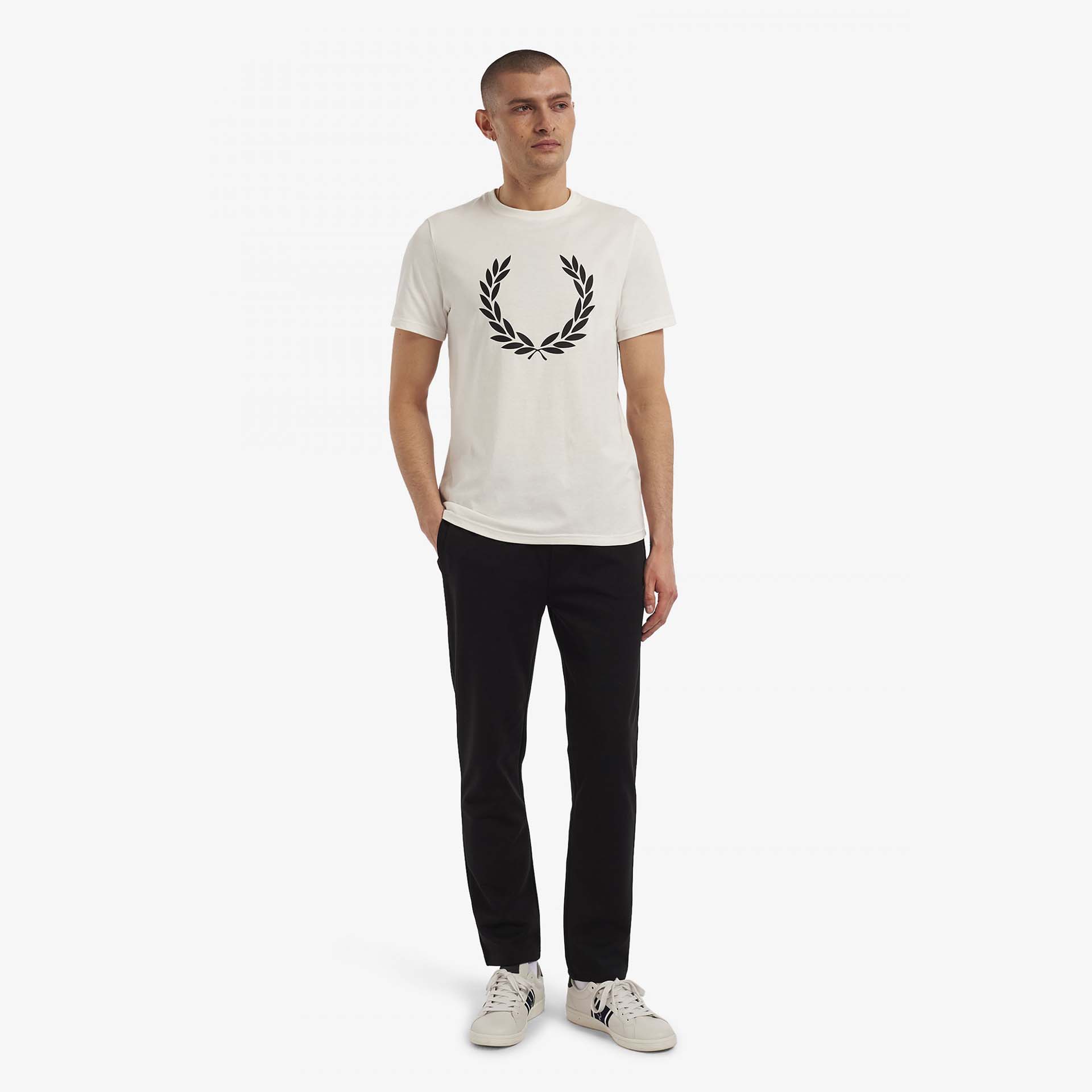 Fred Perry Reverse Tricot Track Pant Black
