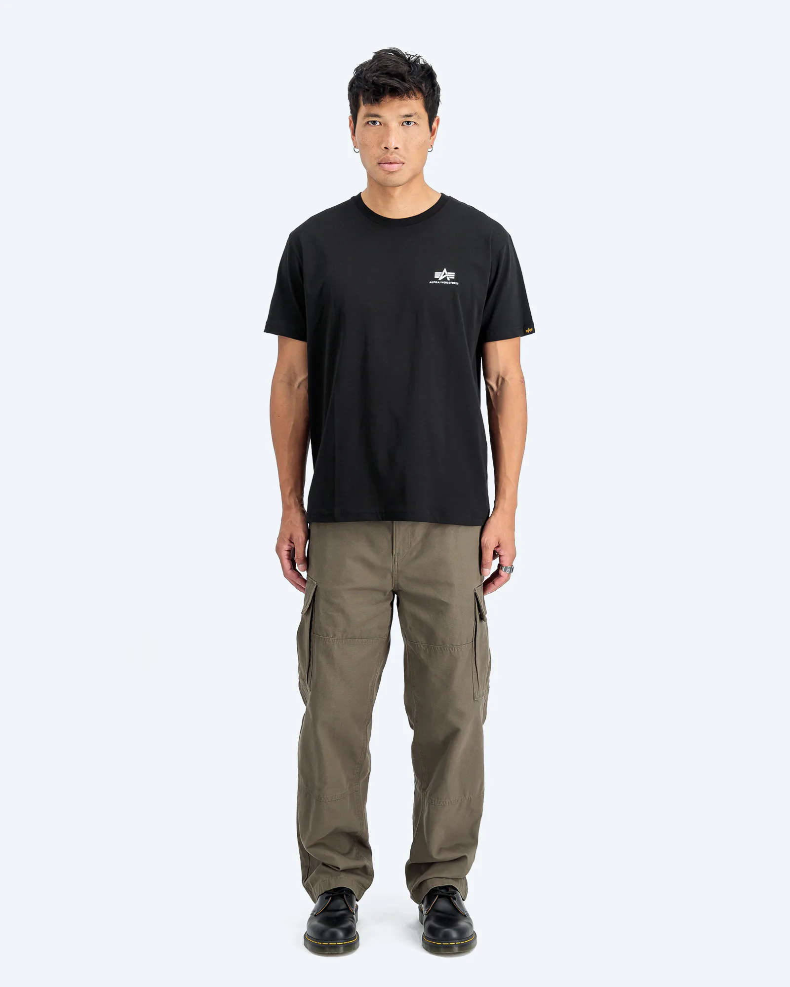 Basic T-Shirt Small Logo Black