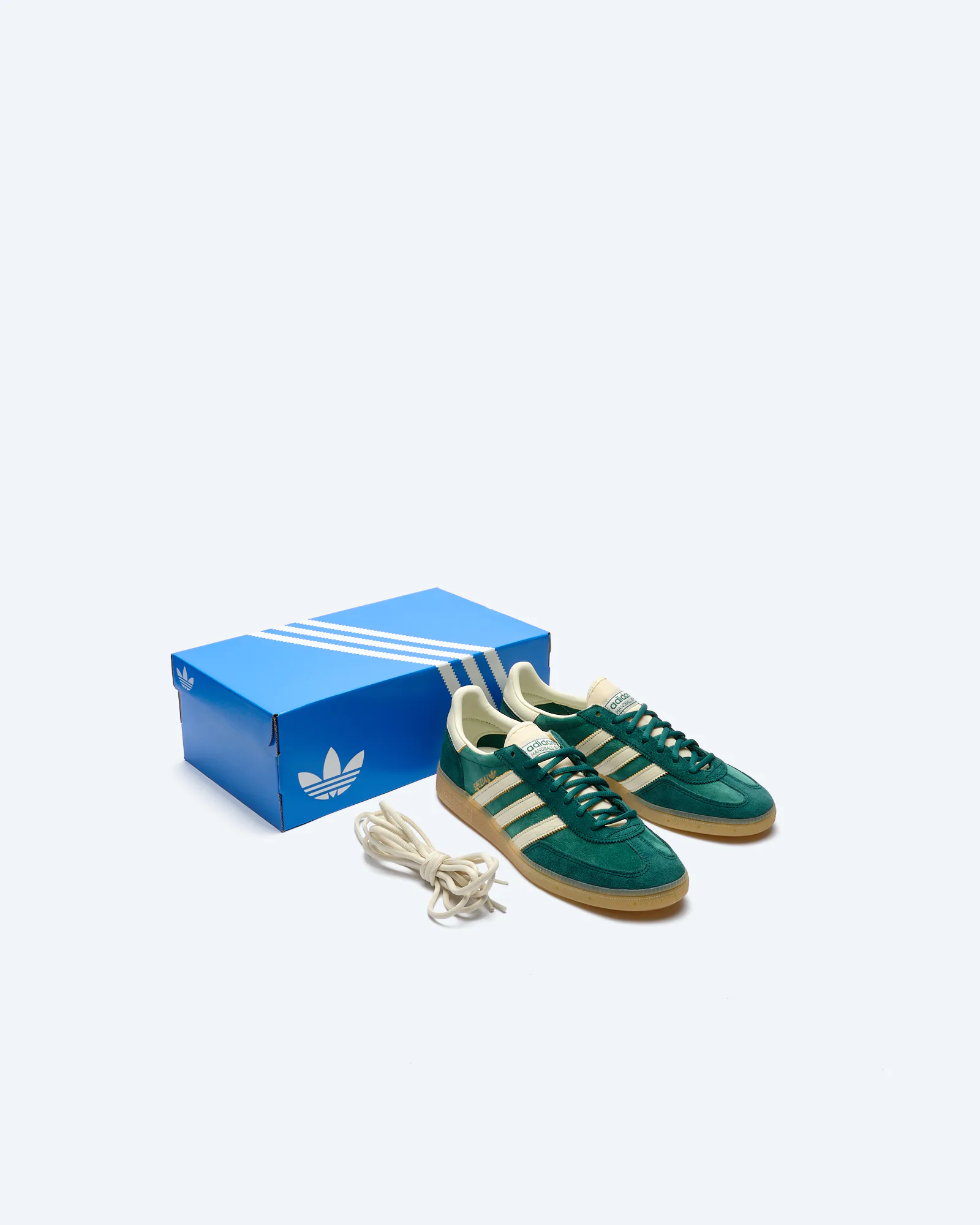 adidas Originals Handball Spezial Sneaker Collegiate Green/Off White/Aurora Ivy