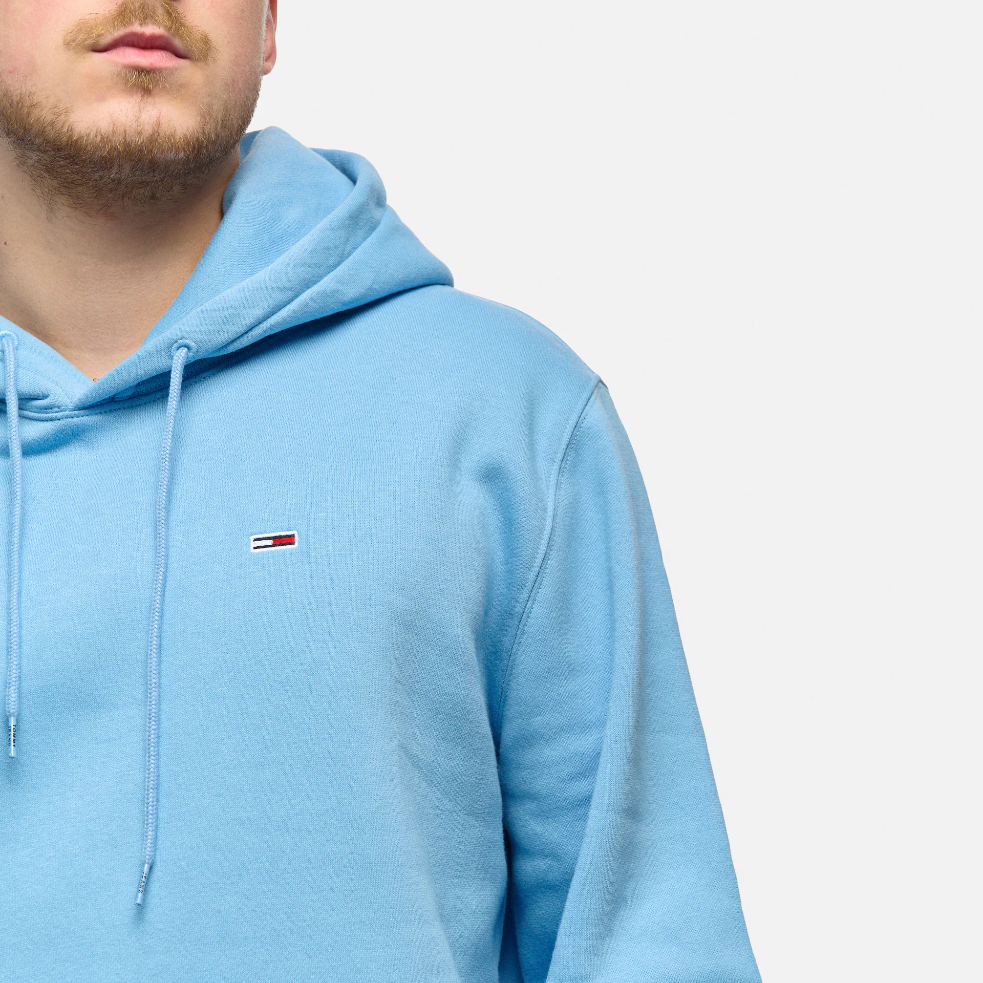 Tommy Jeans Regular Flag Hoodie Blue