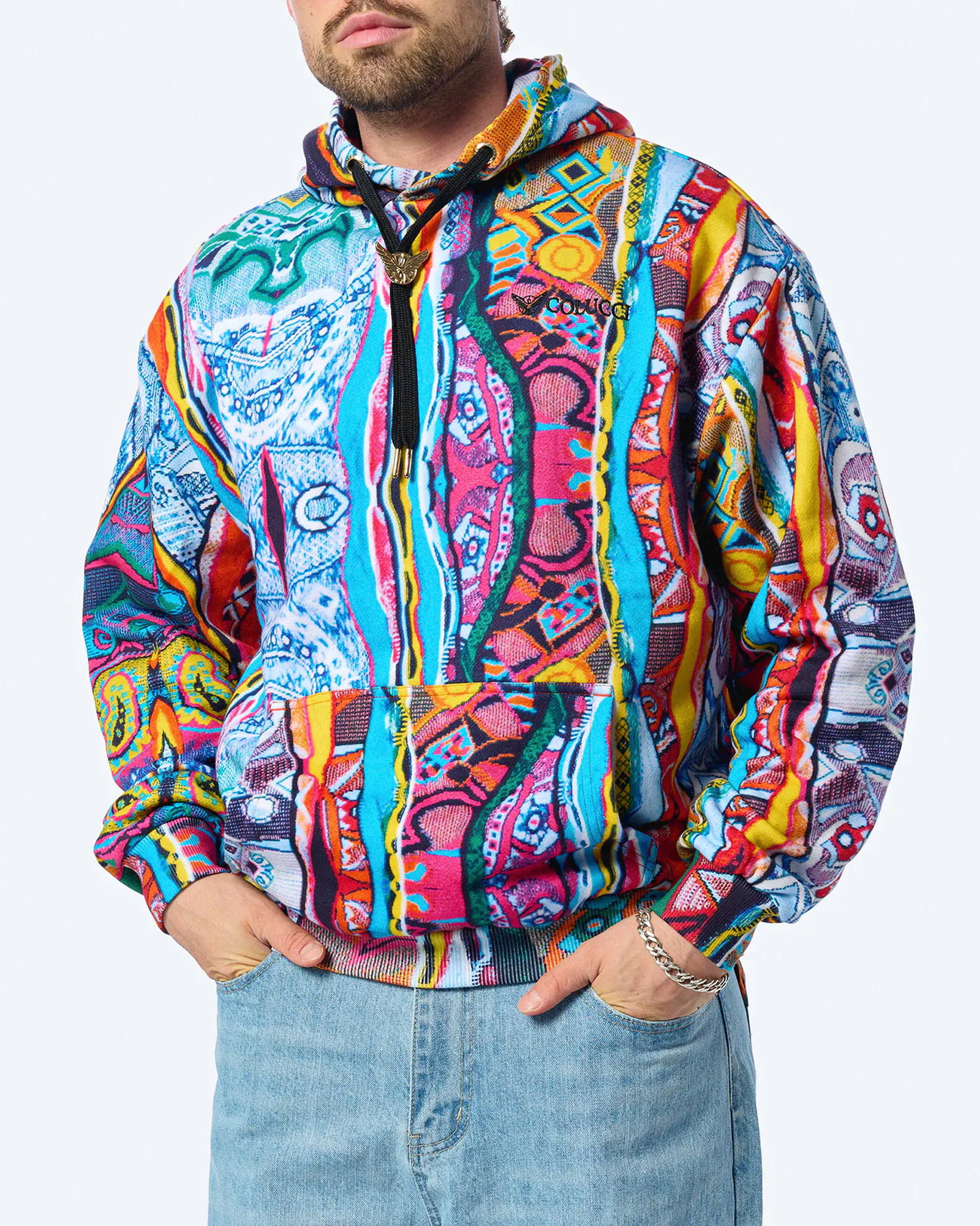 Colucci Printed Hoodie AOP Multi Colucci Printed Hoodie AOP Multi