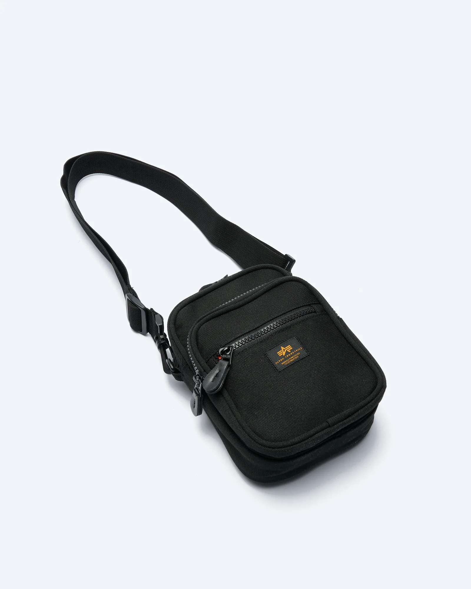 Alpha Industries Label Messenger Small Bag Black