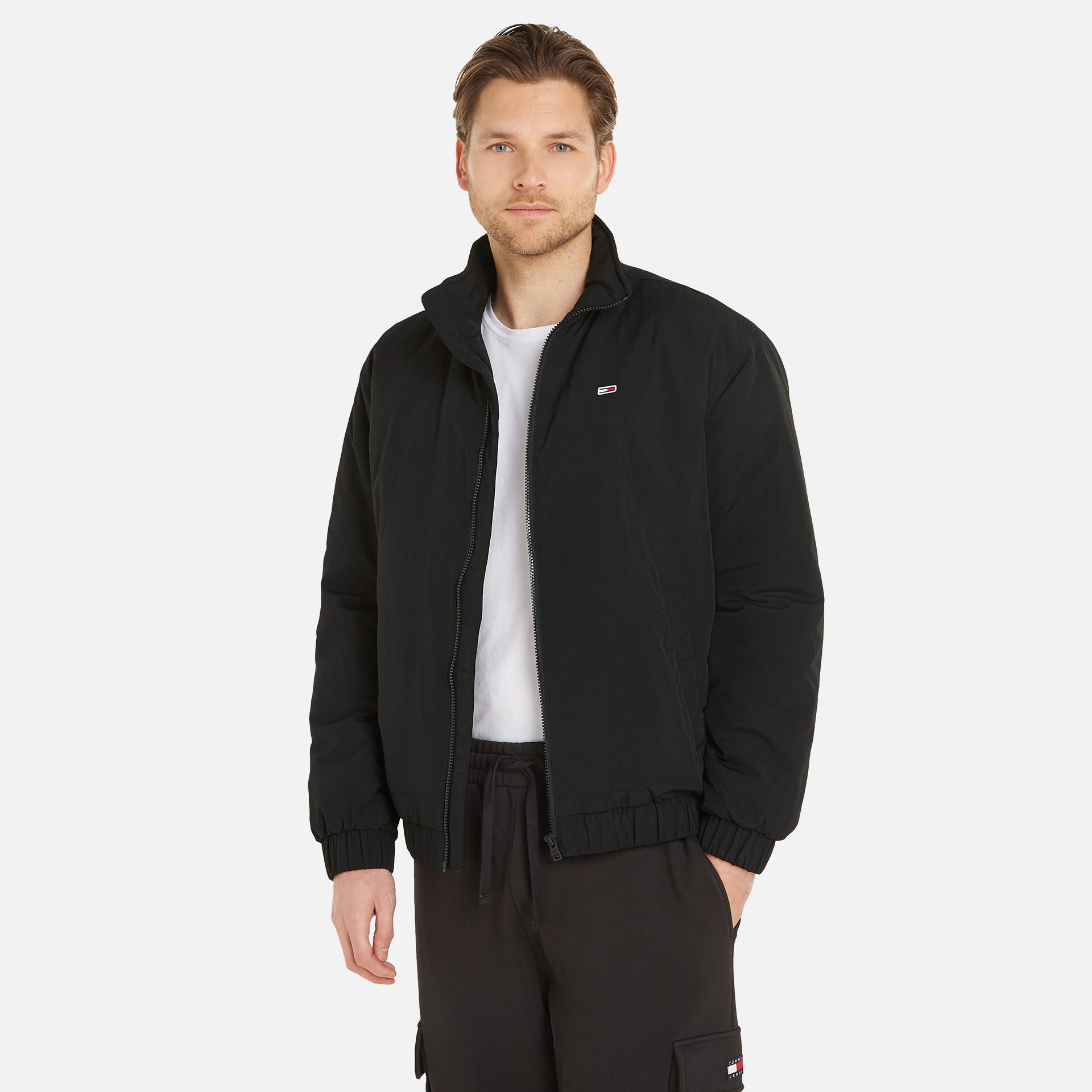 Tommy Jeans Essential Padded Jacket Black