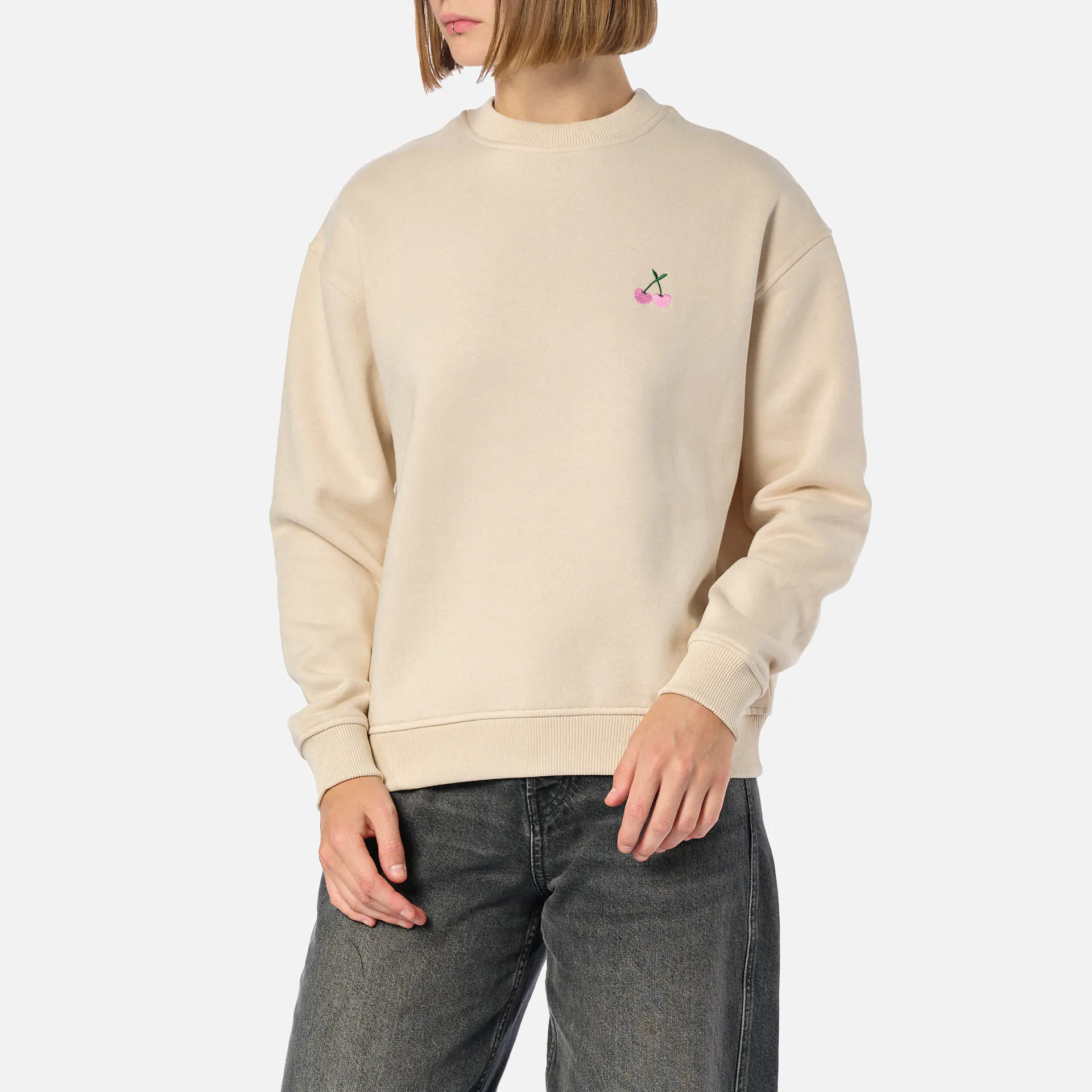 Kleinigkeit Bonjour Swädder Sweatshirt Beige