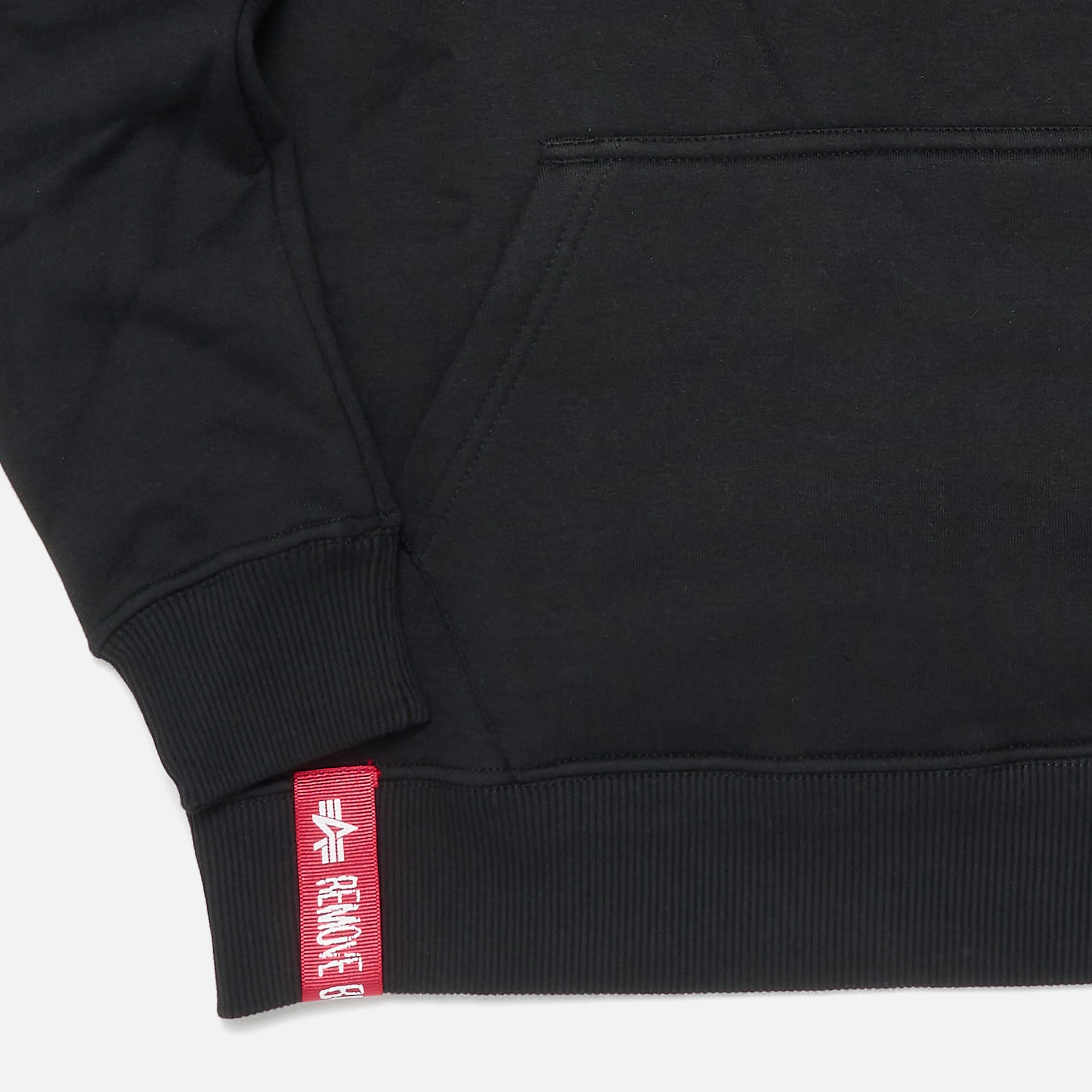 Alpha Industries Basic Hoody Small Logo Black