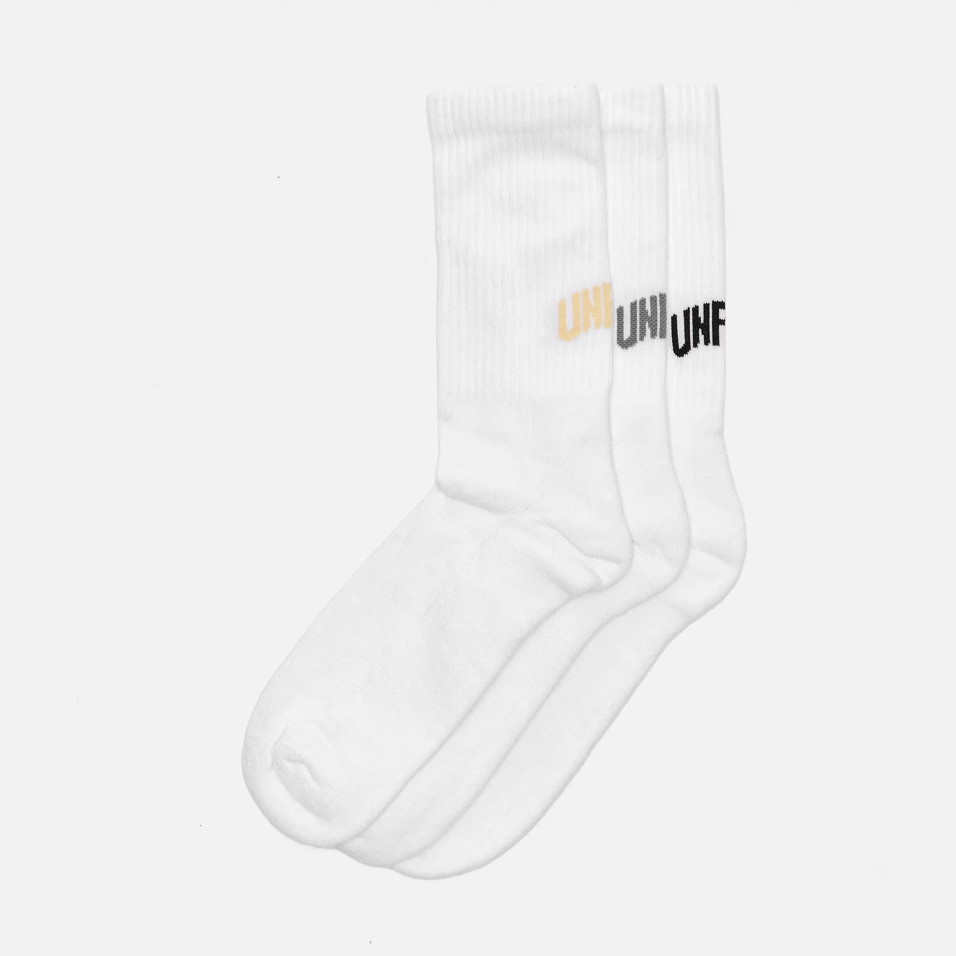 Unfair Athletics Curved Color Mix Socks (3 Pack)
