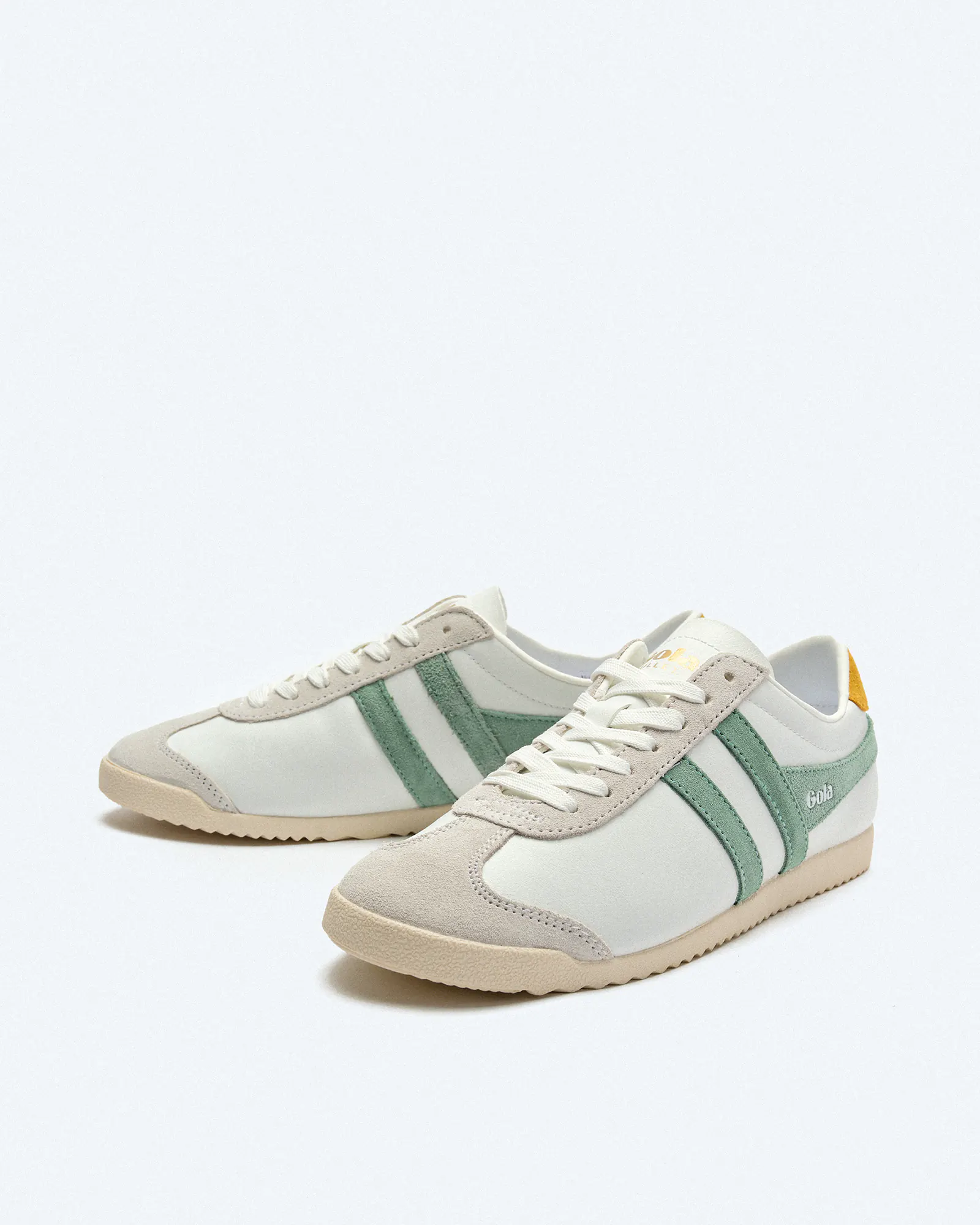 Gola Bullet Pure Sneaker White/Green Mist/Sun Gola Bullet Pure Sneaker White/Green Mist/Sun