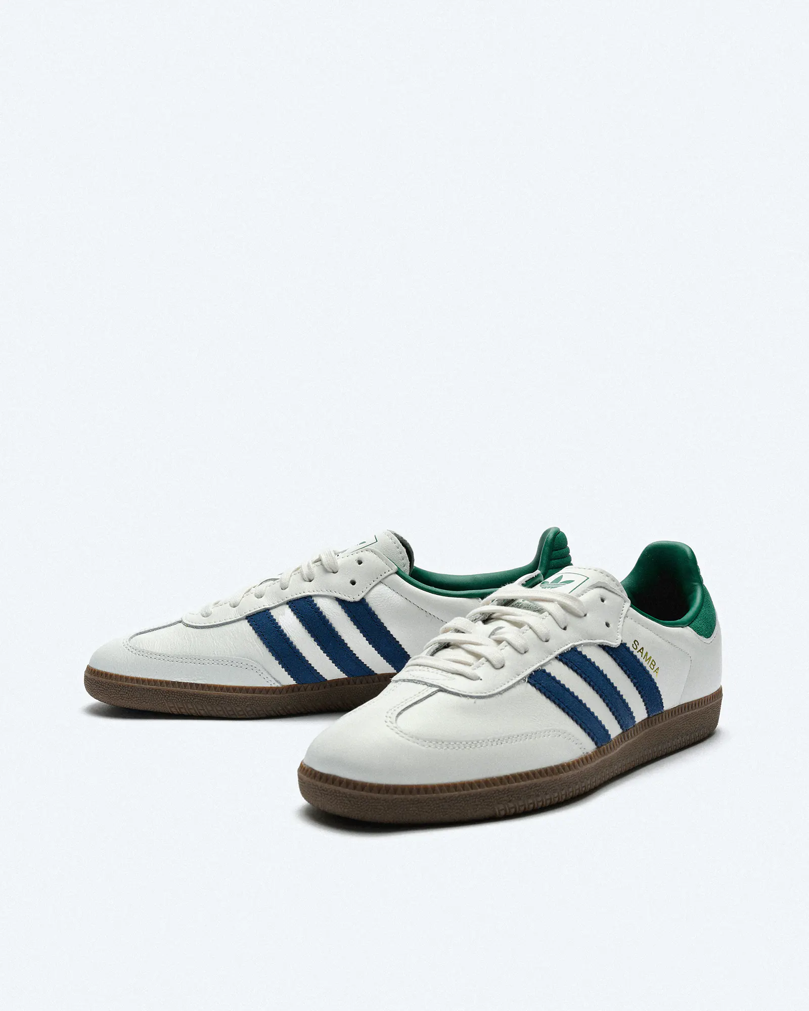 adidas Originals Samba OG Sneaker Black White/Collegiate Green/Active Green adidas Originals Samba OG Sneaker Black White/Collegiate Green/Active Green