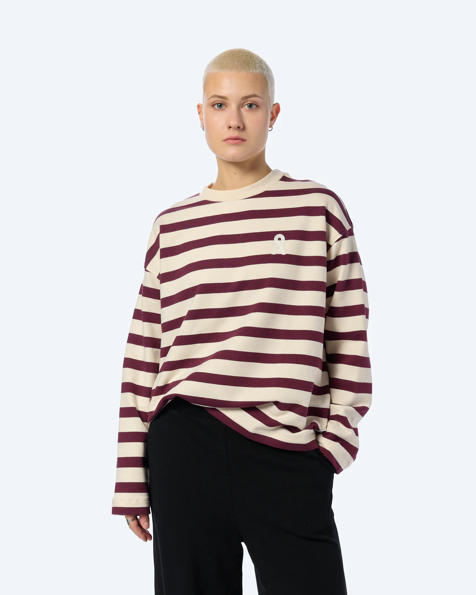 ARMEDANGELS ICONIC Å FRANKAA BOLD Pullover Undyed/Dark Cranberry
