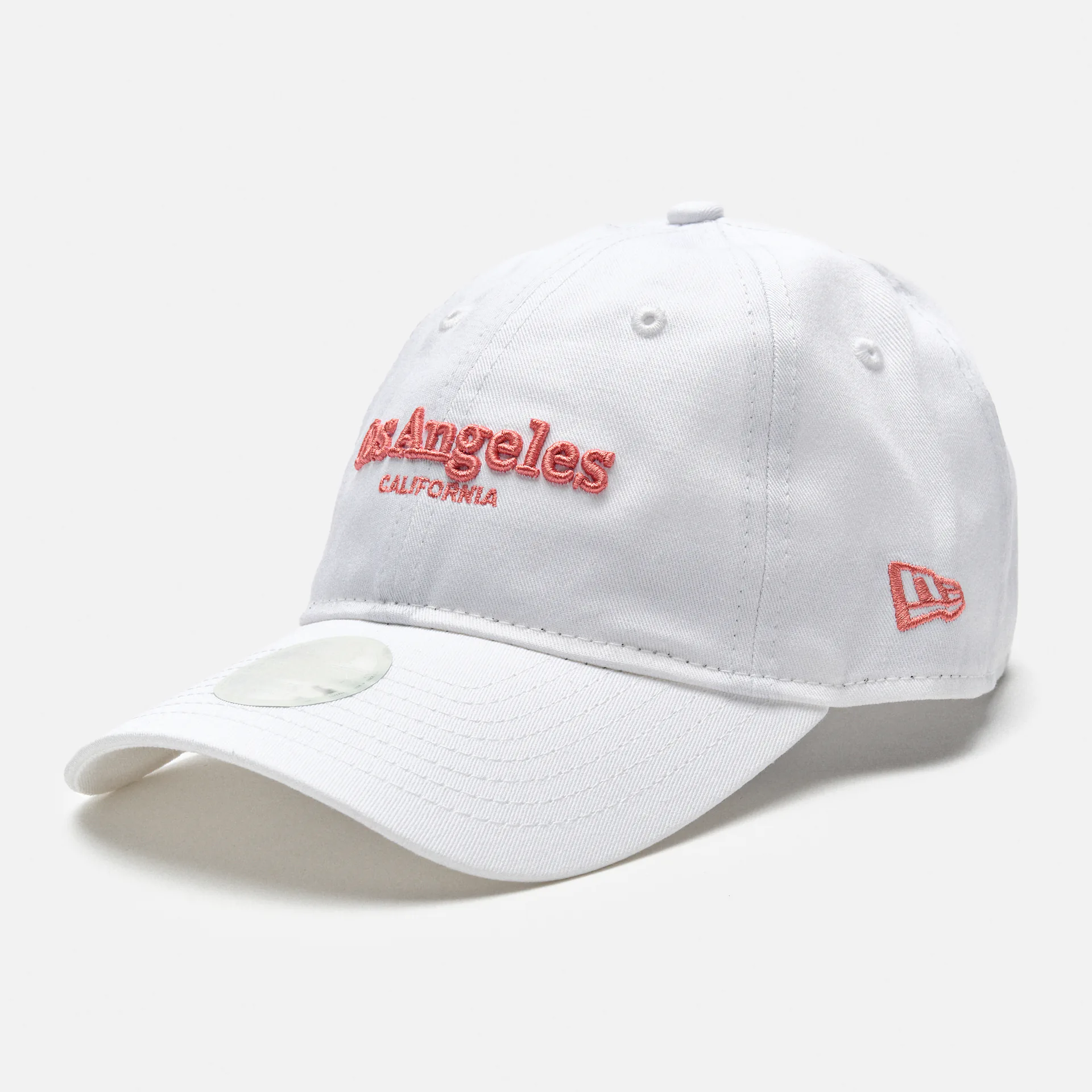 New Era Wordmark 9Twenty Dad Cap White