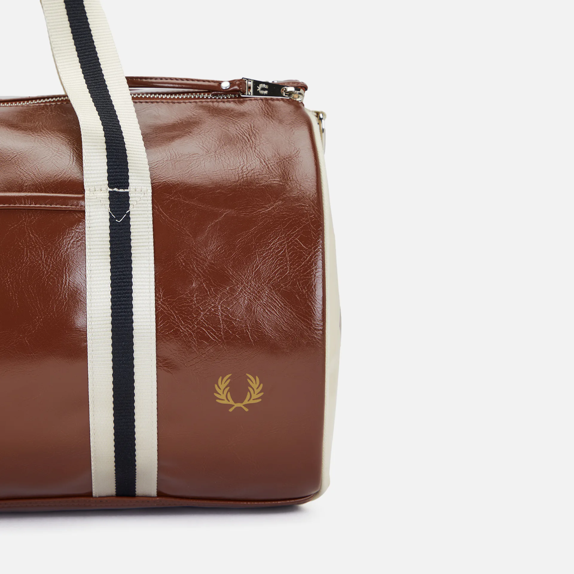 Fred Perry Classic Barrel Bag Whiskey Brown